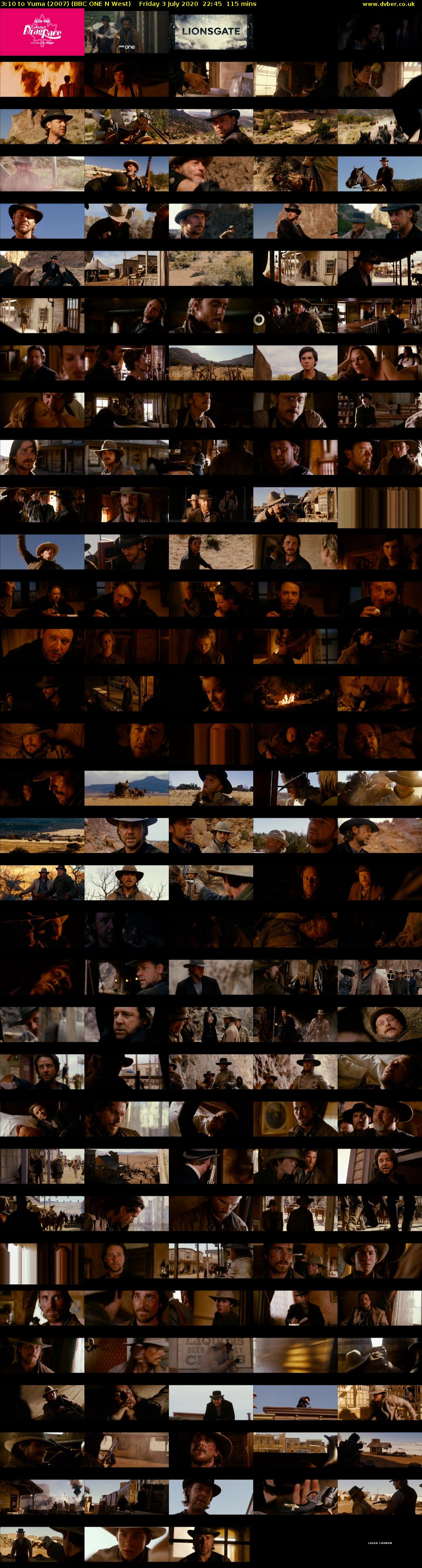 3:10 to Yuma (2007) (BBC ONE N West) Friday 3 July 2020 22:45 - 00:40