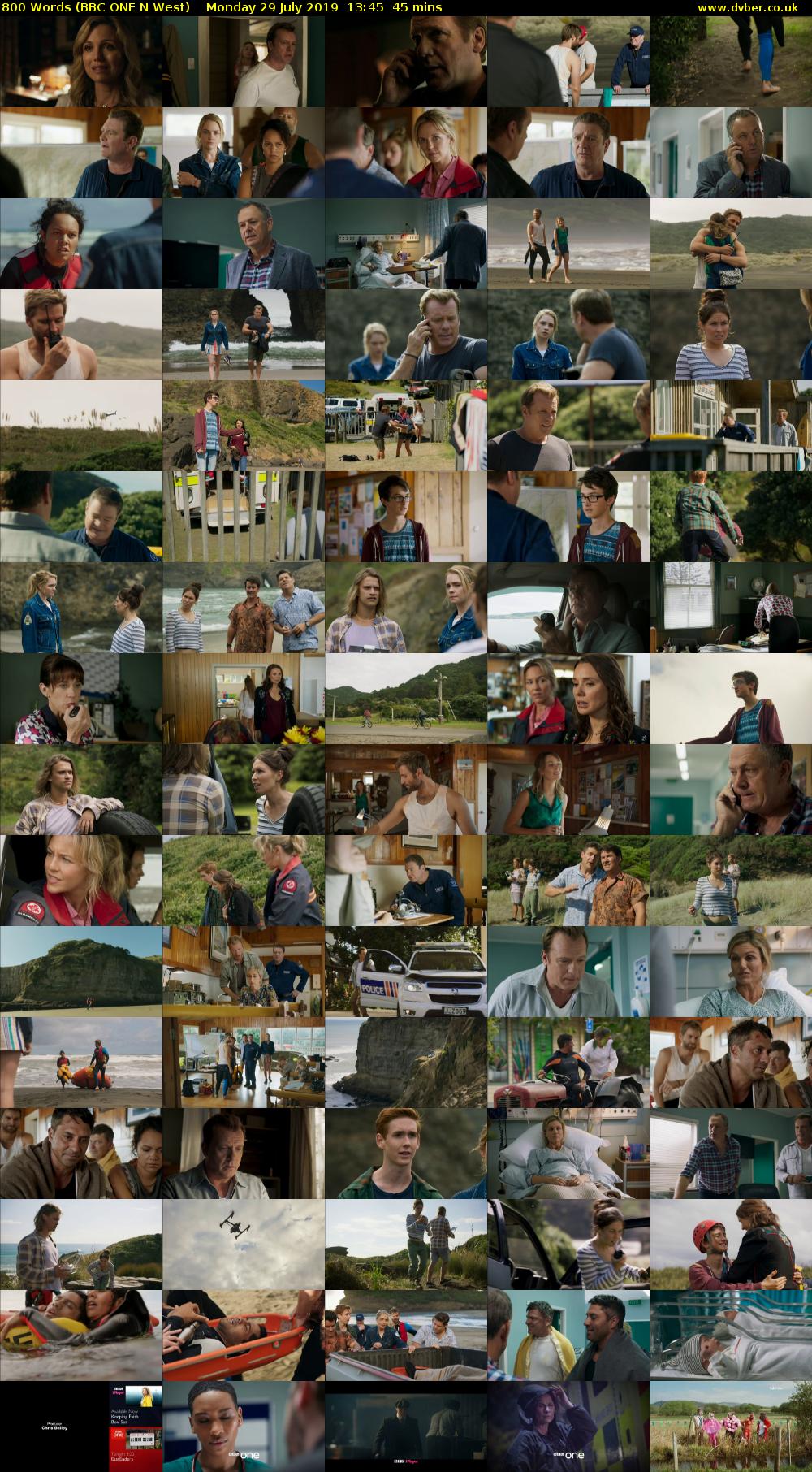 800 Words (BBC ONE N West) Monday 29 July 2019 13:45 - 14:30