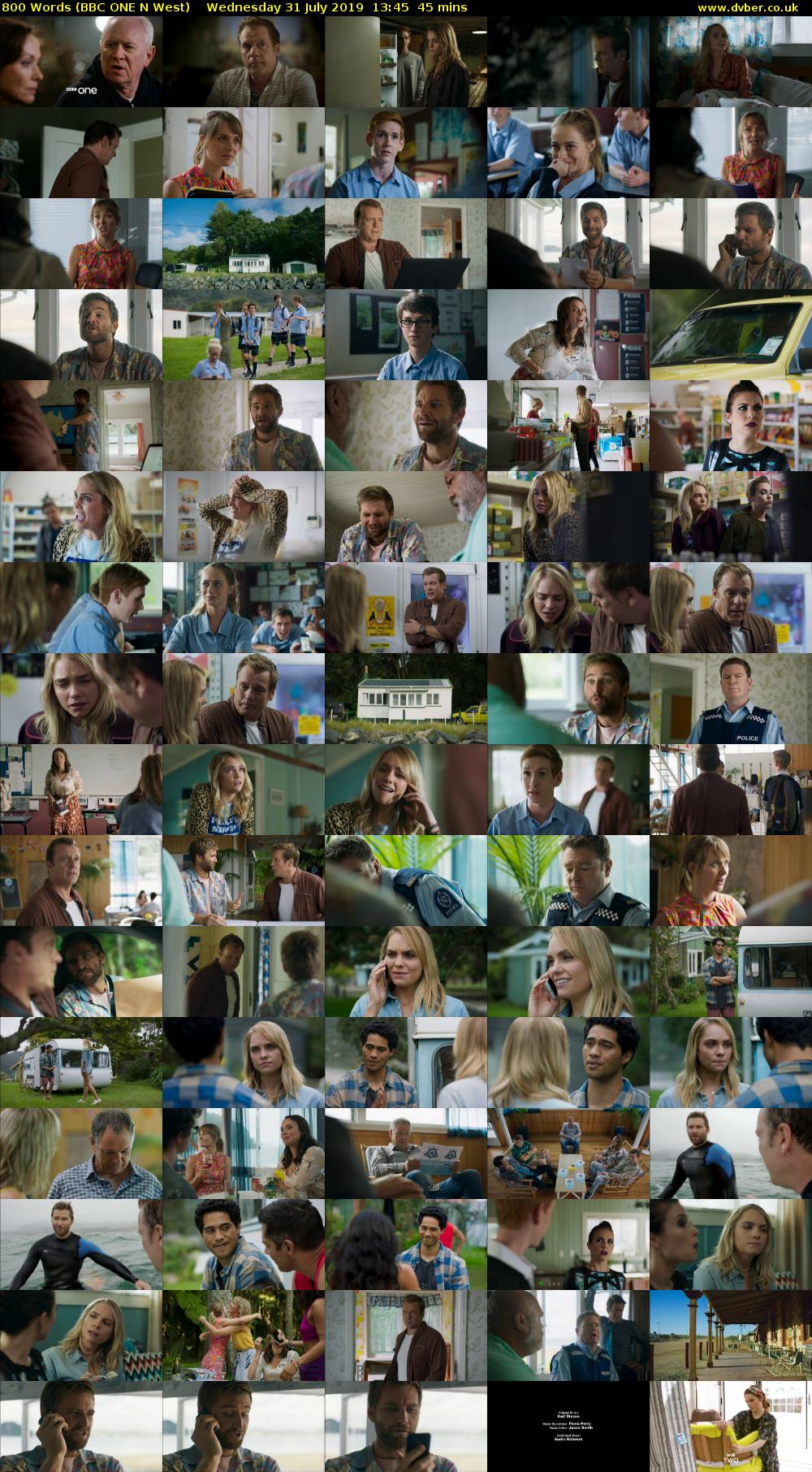 800 Words (BBC ONE N West) Wednesday 31 July 2019 13:45 - 14:30