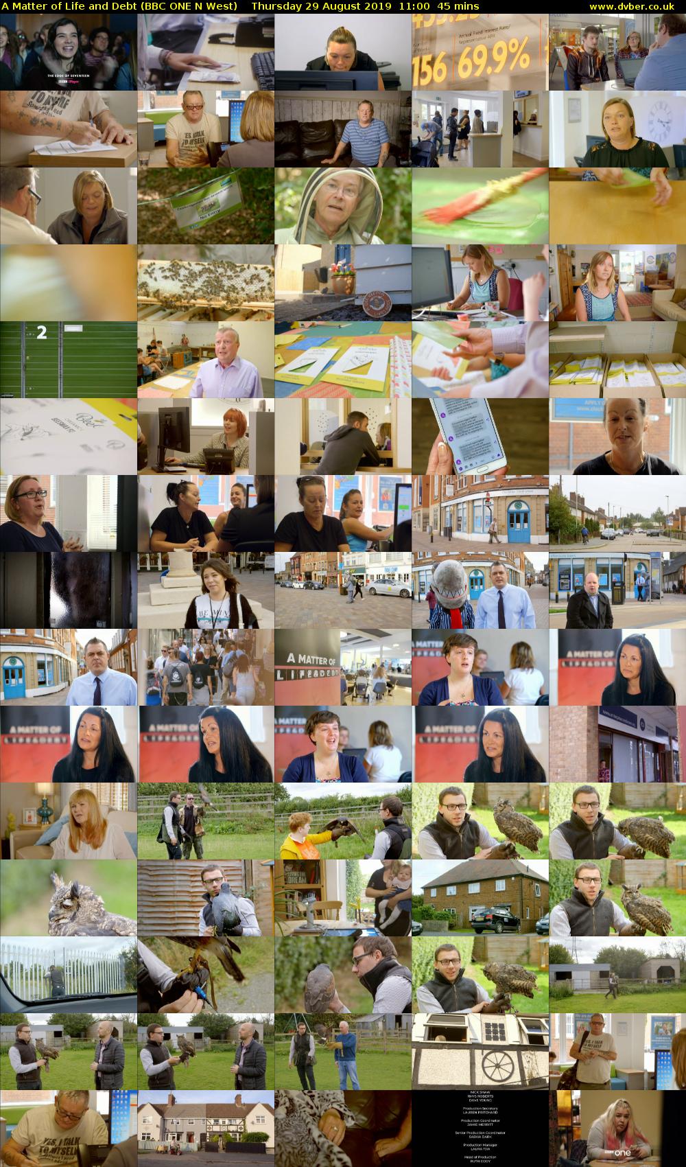 A Matter of Life and Debt (BBC ONE N West) Thursday 29 August 2019 11:00 - 11:45