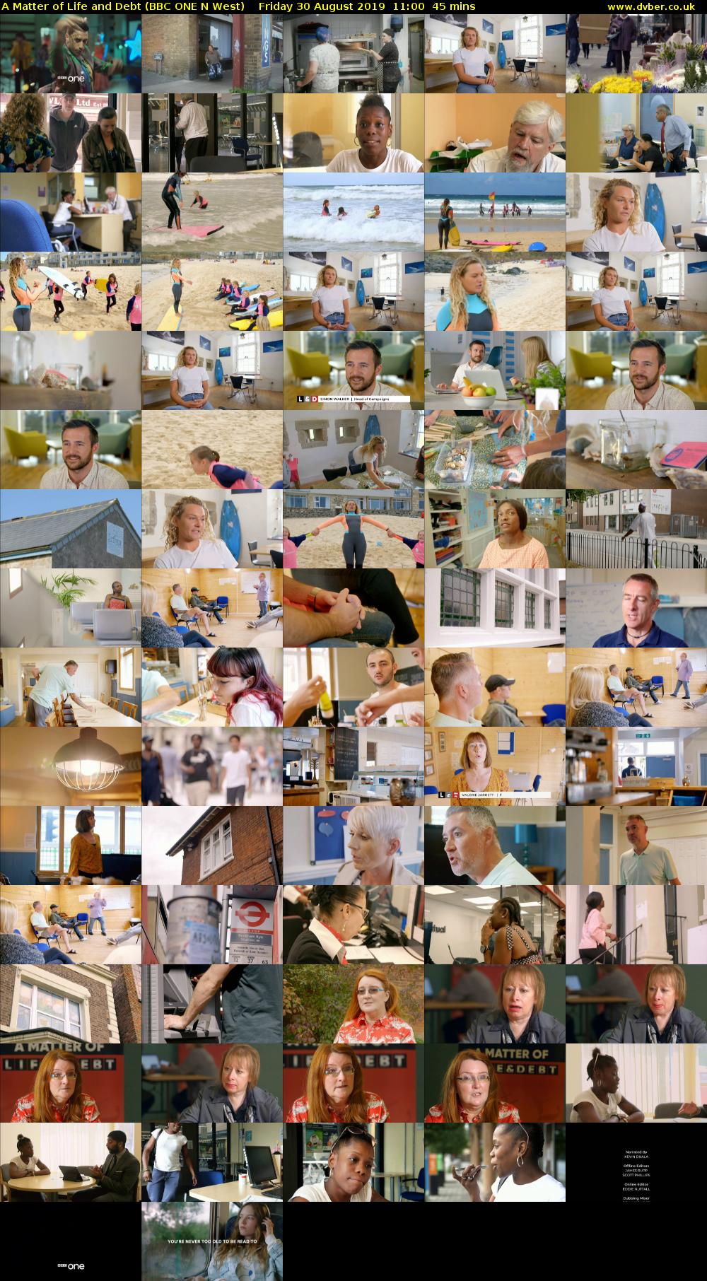 A Matter of Life and Debt (BBC ONE N West) Friday 30 August 2019 11:00 - 11:45