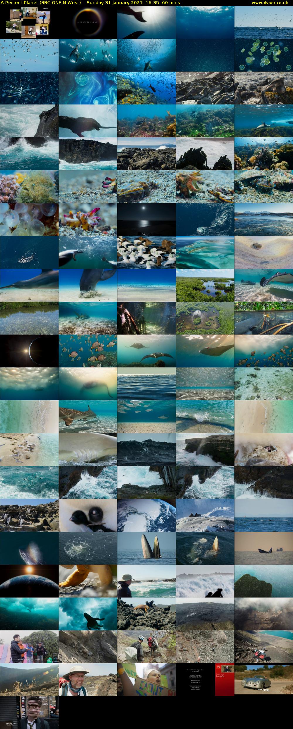 A Perfect Planet (BBC ONE N West) Sunday 31 January 2021 16:35 - 17:35