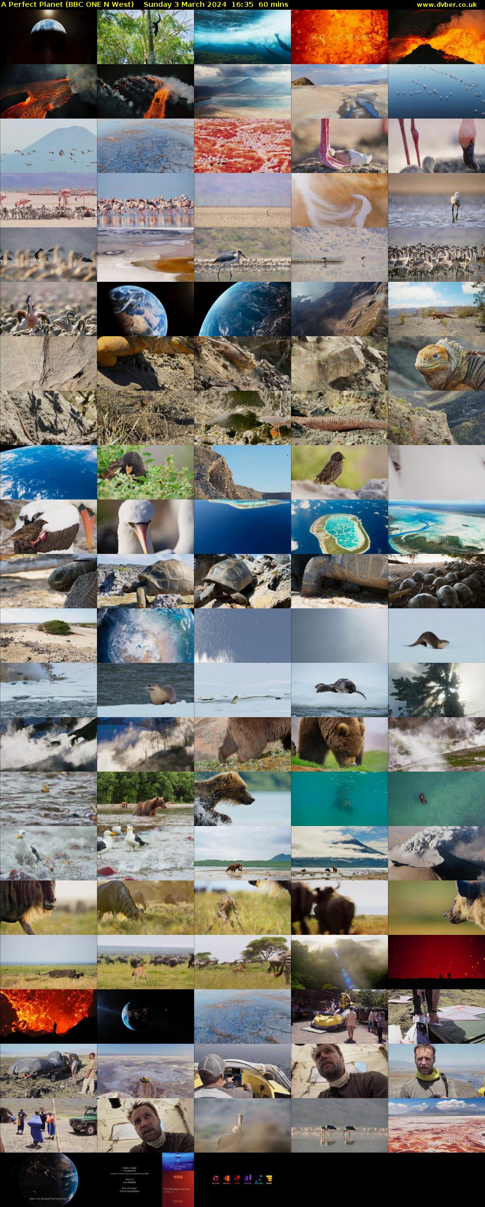 A Perfect Planet (BBC ONE N West) Sunday 3 March 2024 16:35 - 17:35