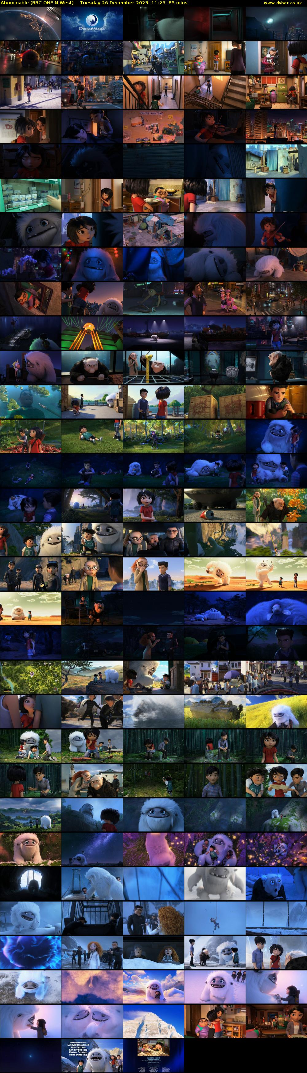 Abominable (BBC ONE N West) Tuesday 26 December 2023 11:25 - 12:50