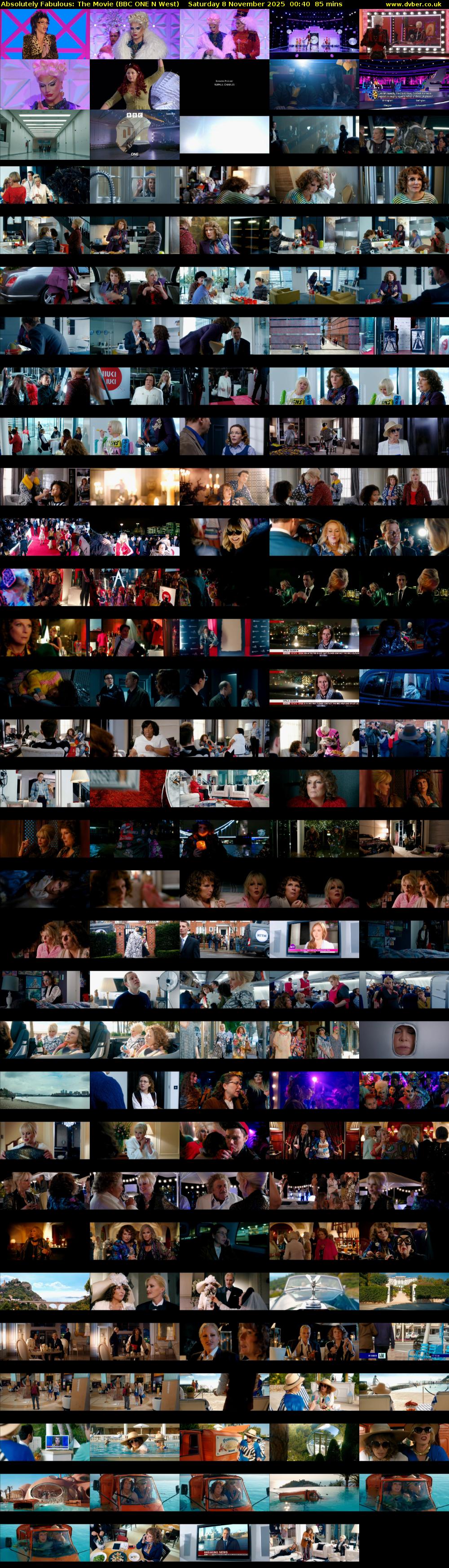 Absolutely Fabulous: The Movie (BBC ONE N West) Saturday 8 November 2025 00:40 - 02:05