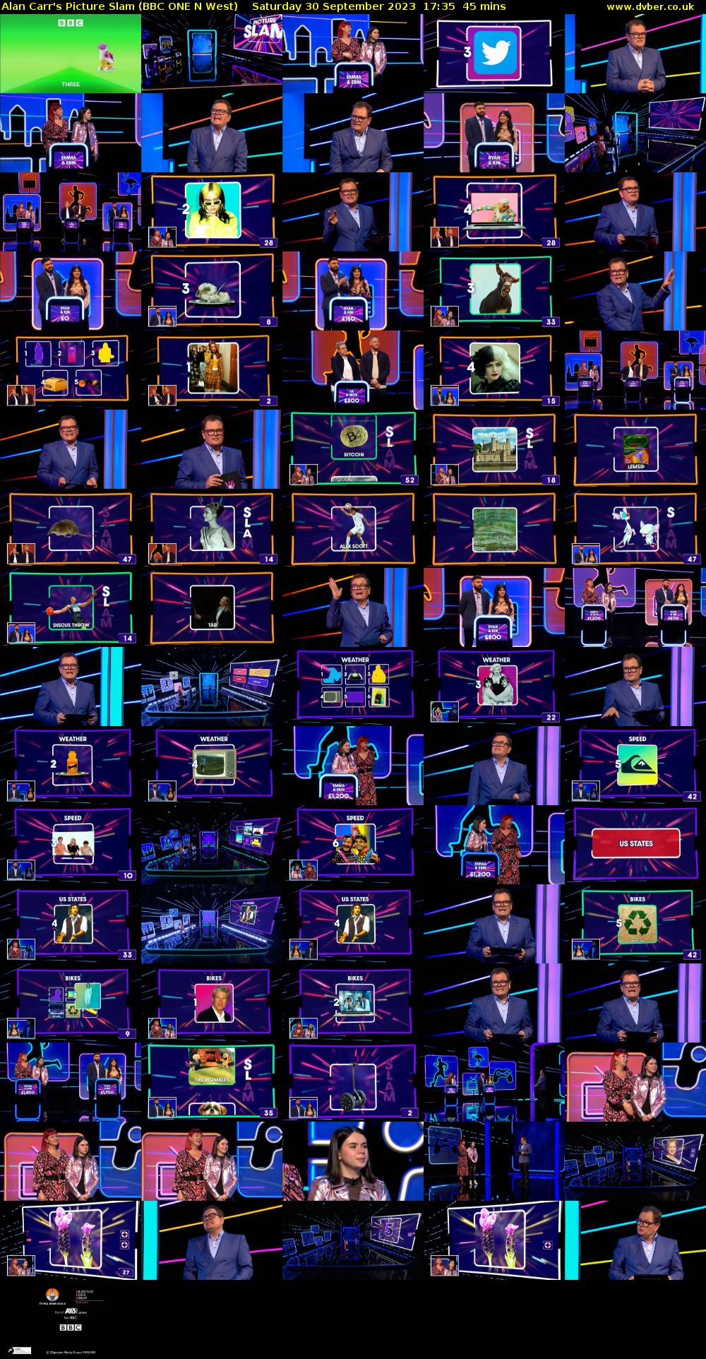 Alan Carr's Picture Slam (BBC ONE N West) Saturday 30 September 2023 17:35 - 18:20