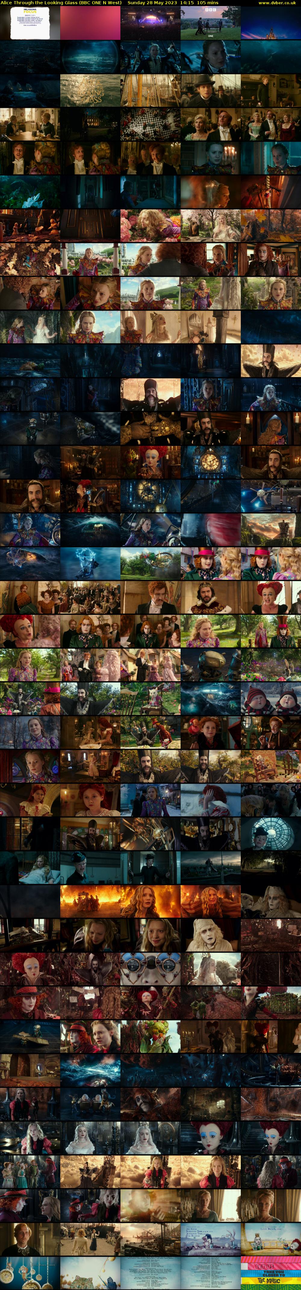 Alice Through the Looking Glass (BBC ONE N West) Sunday 28 May 2023 14:15 - 16:00