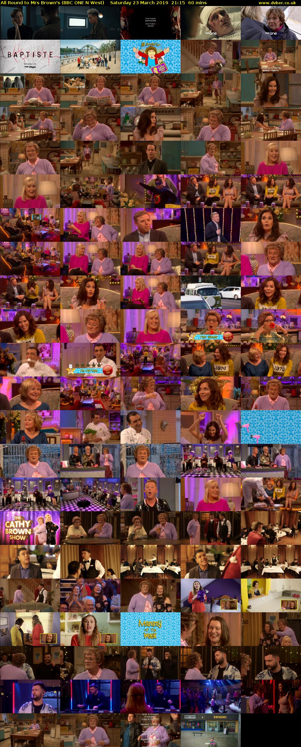 All Round to Mrs Brown's (BBC ONE N West) Saturday 23 March 2019 21:15 - 22:15