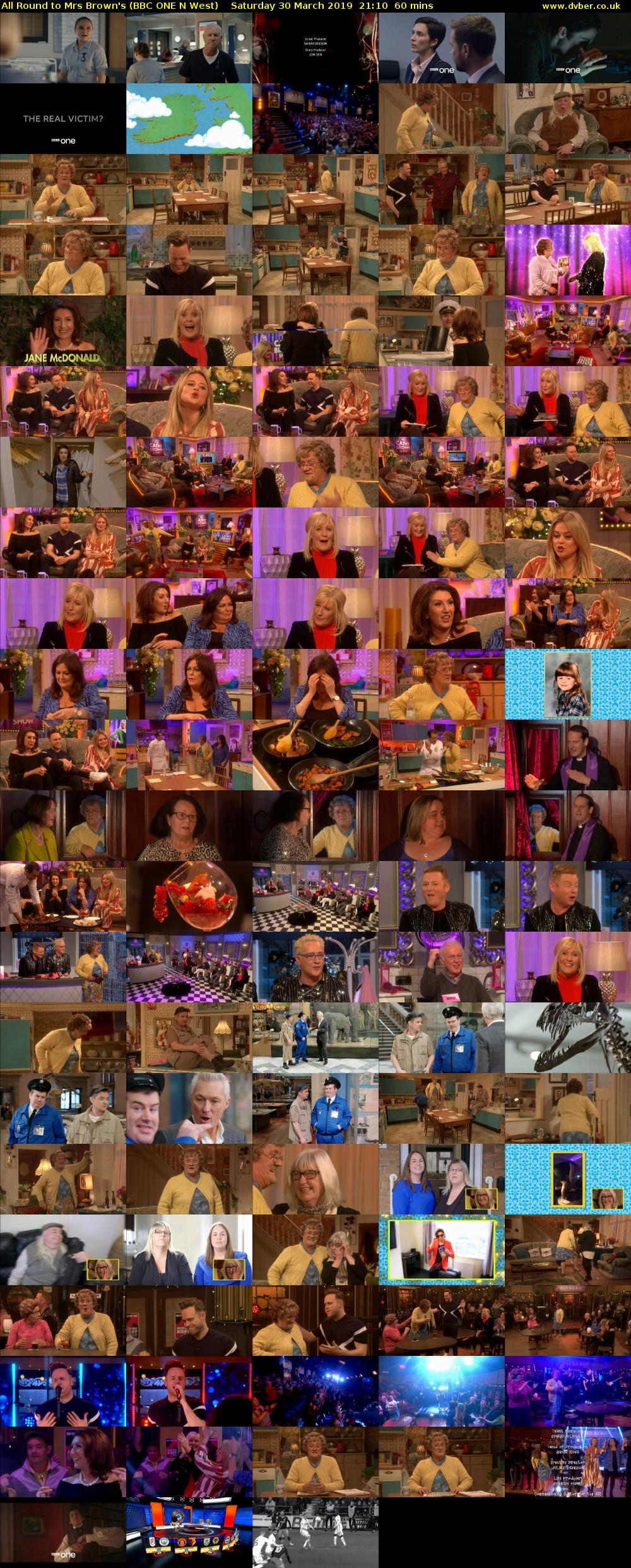 All Round to Mrs Brown's (BBC ONE N West) Saturday 30 March 2019 21:10 - 22:10