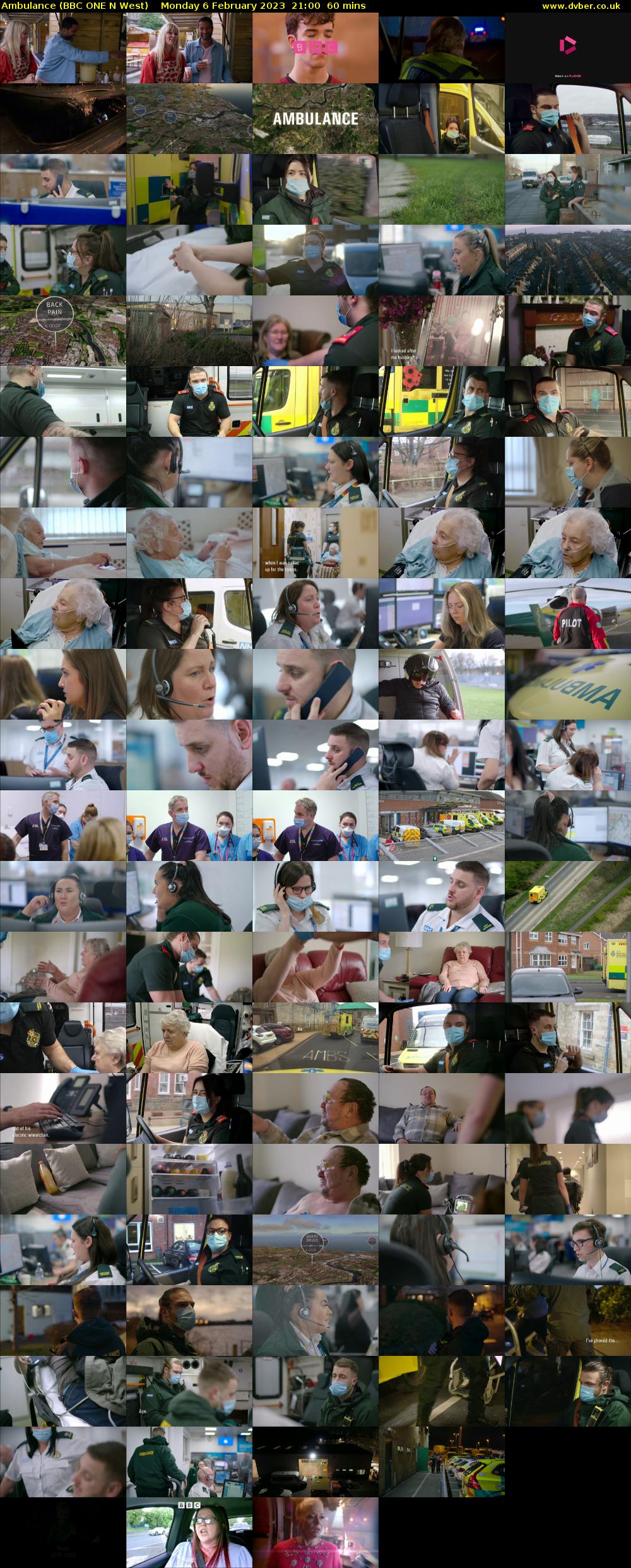 Ambulance (BBC ONE N West) Monday 6 February 2023 21:00 - 22:00