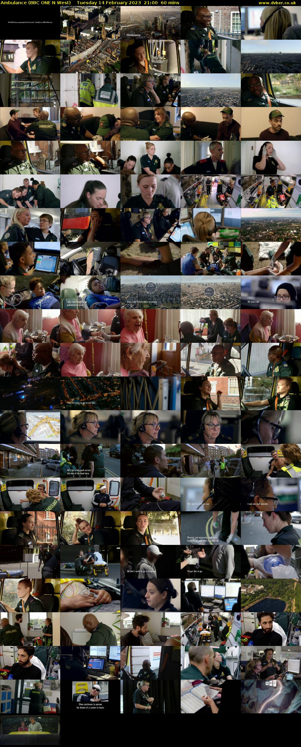 Ambulance (BBC ONE N West) Tuesday 14 February 2023 21:00 - 22:00