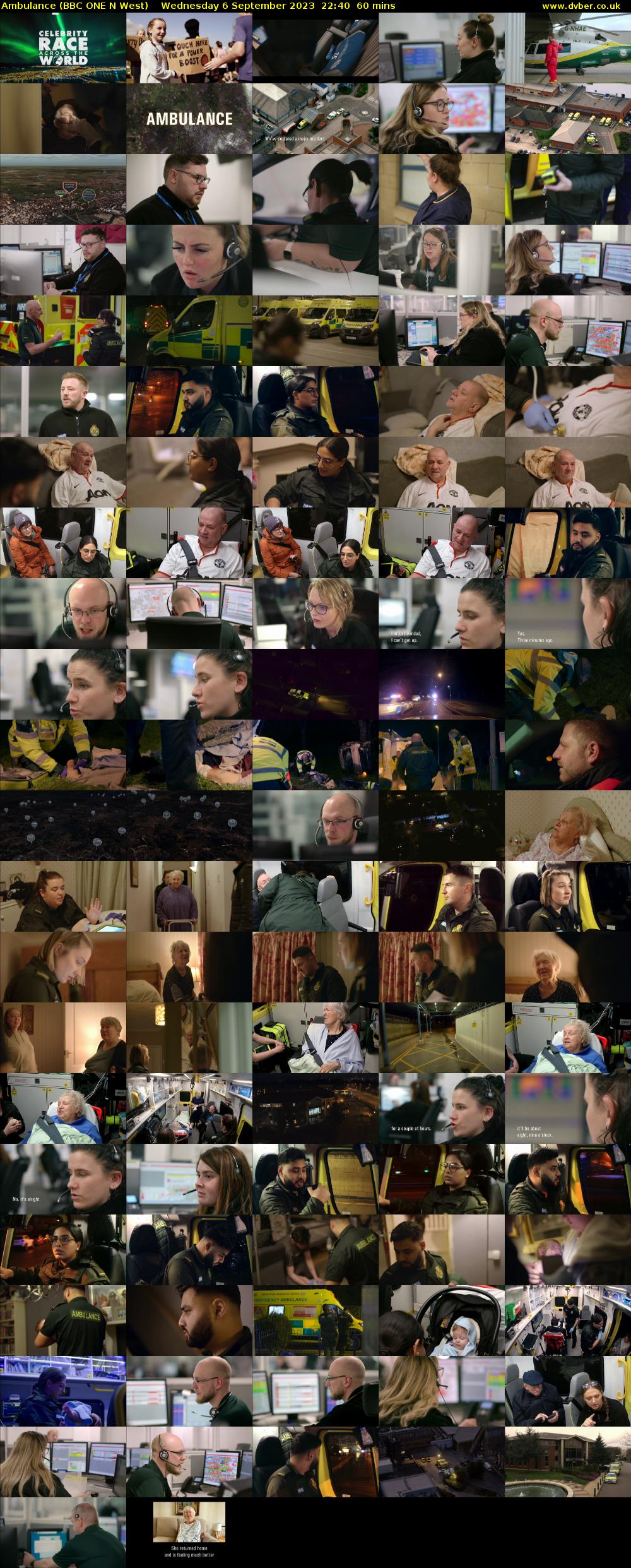 Ambulance (BBC ONE N West) Wednesday 6 September 2023 22:40 - 23:40