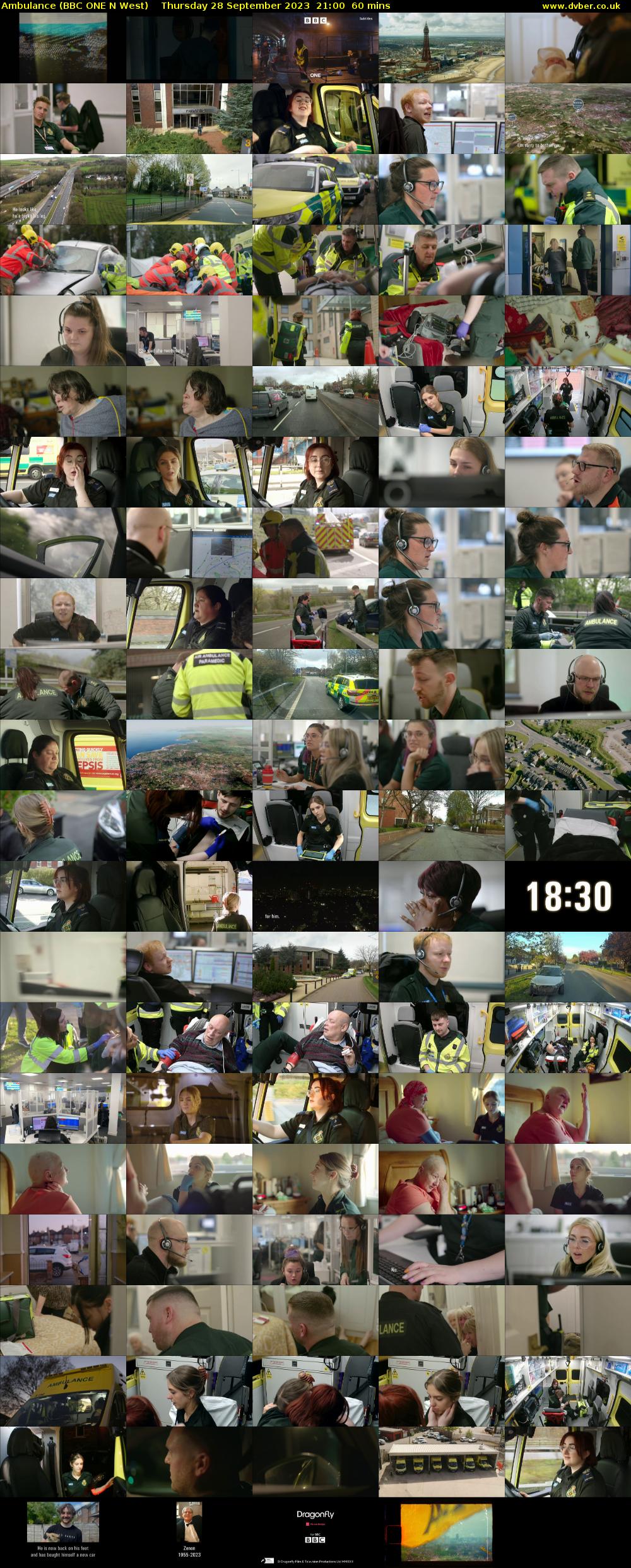 Ambulance (BBC ONE N West) Thursday 28 September 2023 21:00 - 22:00