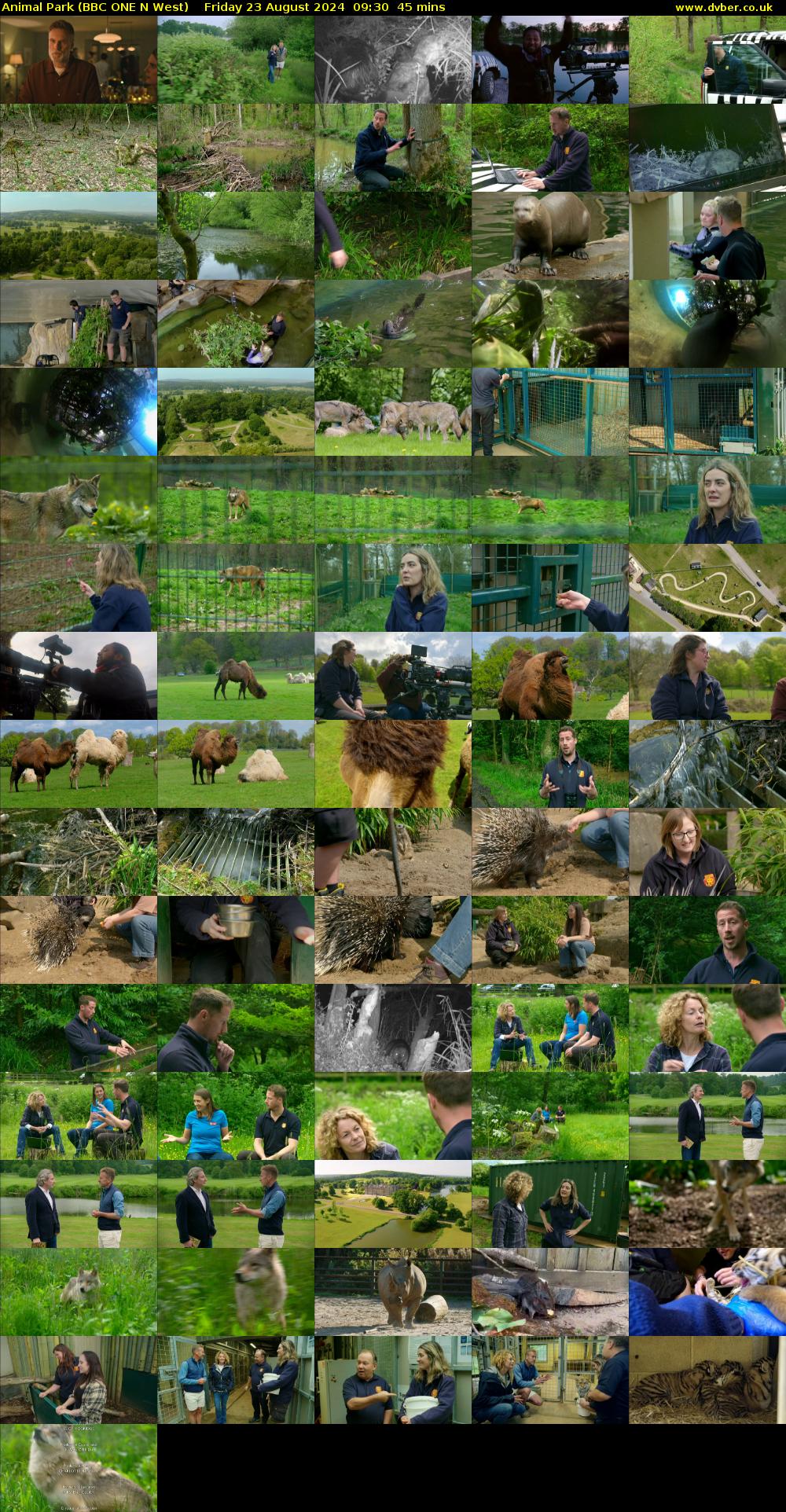 Animal Park (BBC ONE N West) Friday 23 August 2024 09:30 - 10:15