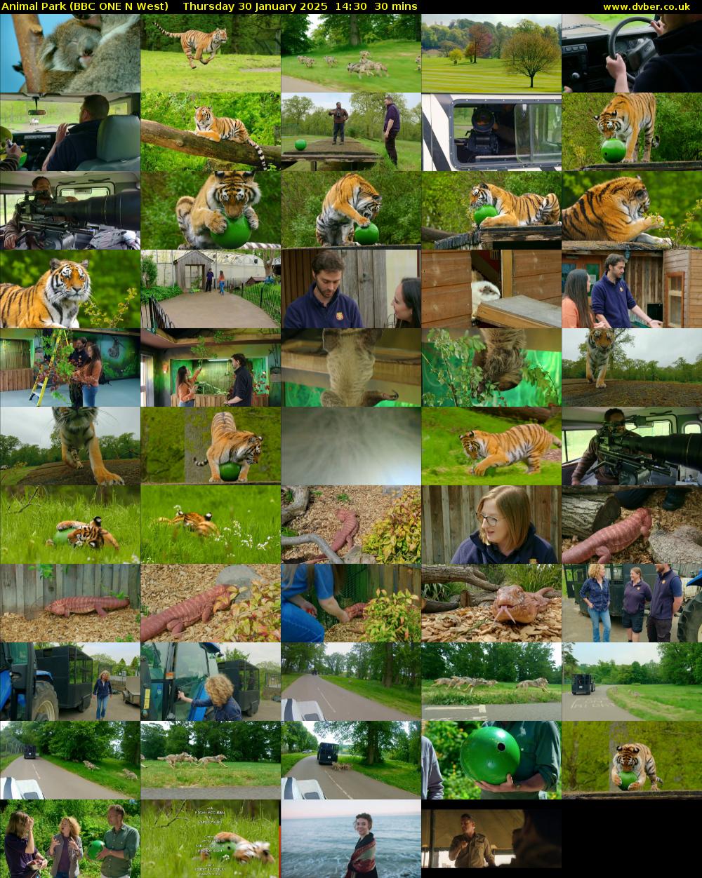 Animal Park (BBC ONE N West) Thursday 30 January 2025 14:30 - 15:00