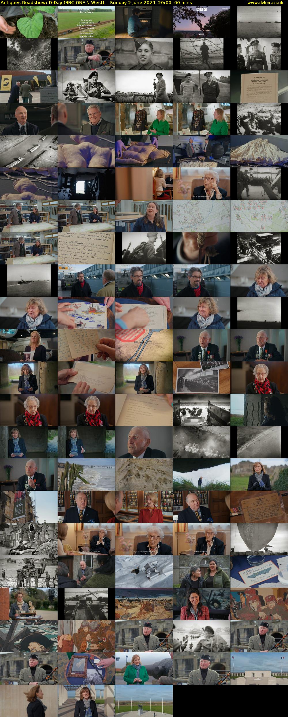 Antiques Roadshow: D-Day (BBC ONE N West) Sunday 2 June 2024 20:00 - 21:00