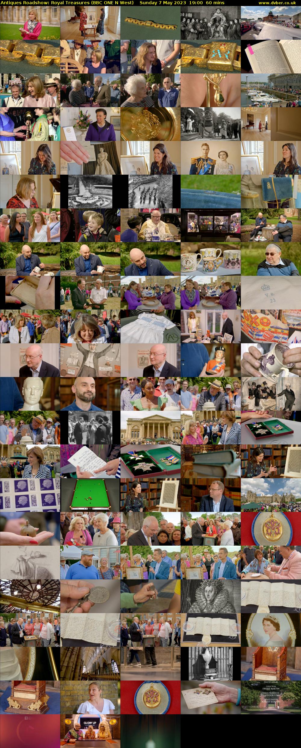 Antiques Roadshow: Royal Treasures (BBC ONE N West) Sunday 7 May 2023 19:00 - 20:00