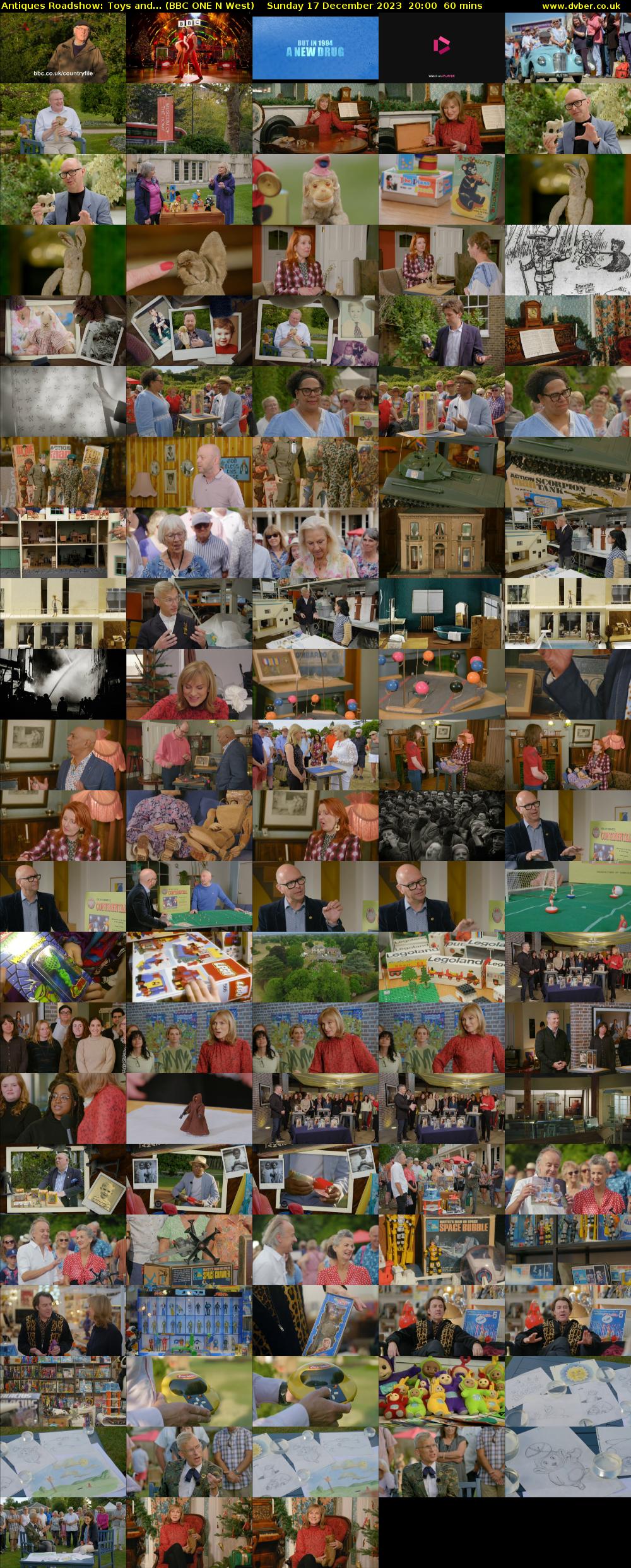 Antiques Roadshow: Toys and... (BBC ONE N West) Sunday 17 December 2023 20:00 - 21:00