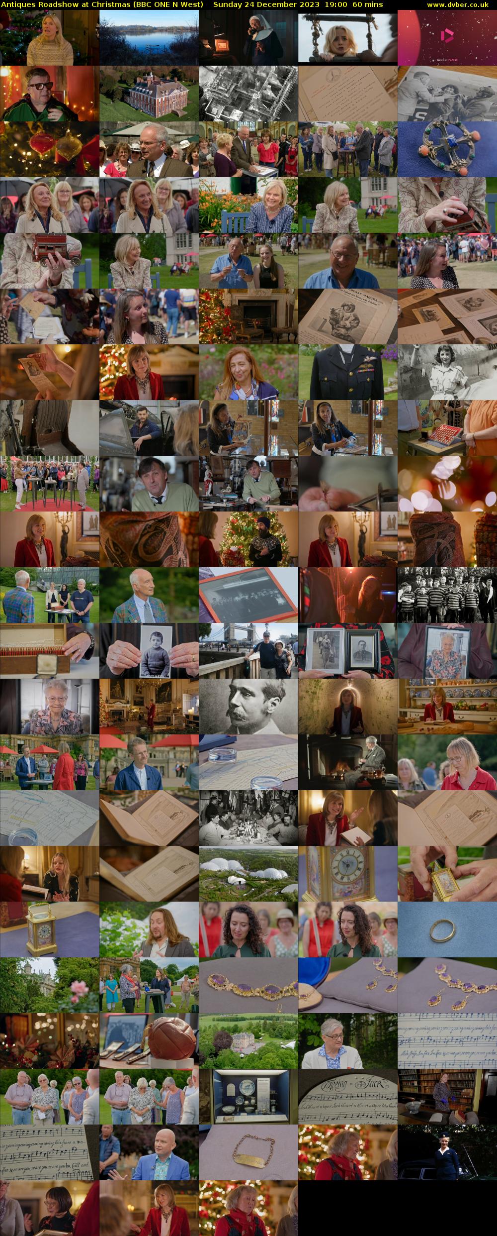 Antiques Roadshow at Christmas (BBC ONE N West) Sunday 24 December 2023 19:00 - 20:00