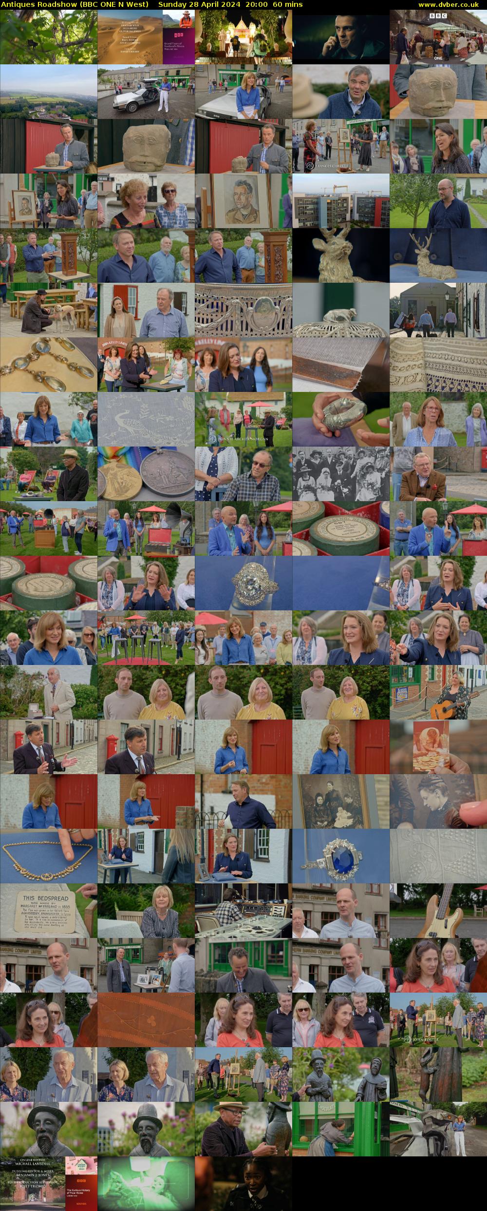 Antiques Roadshow (BBC ONE N West) Sunday 28 April 2024 20:00 - 21:00