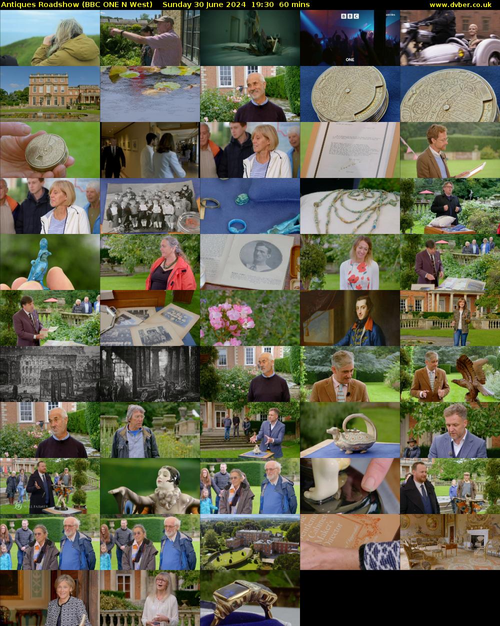 Antiques Roadshow (BBC ONE N West) Sunday 30 June 2024 19:30 - 20:30