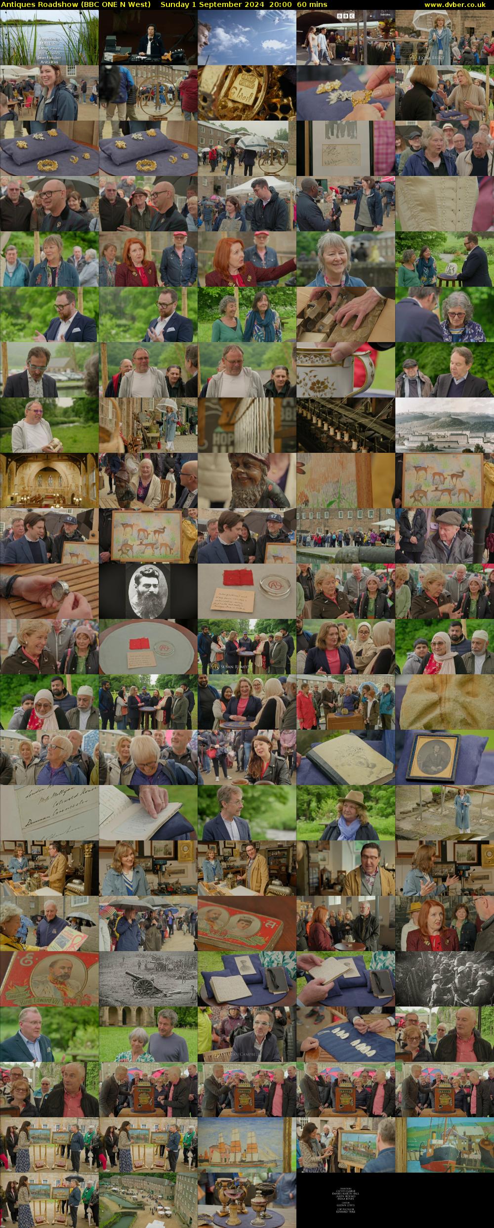 Antiques Roadshow (BBC ONE N West) Sunday 1 September 2024 20:00 - 21:00