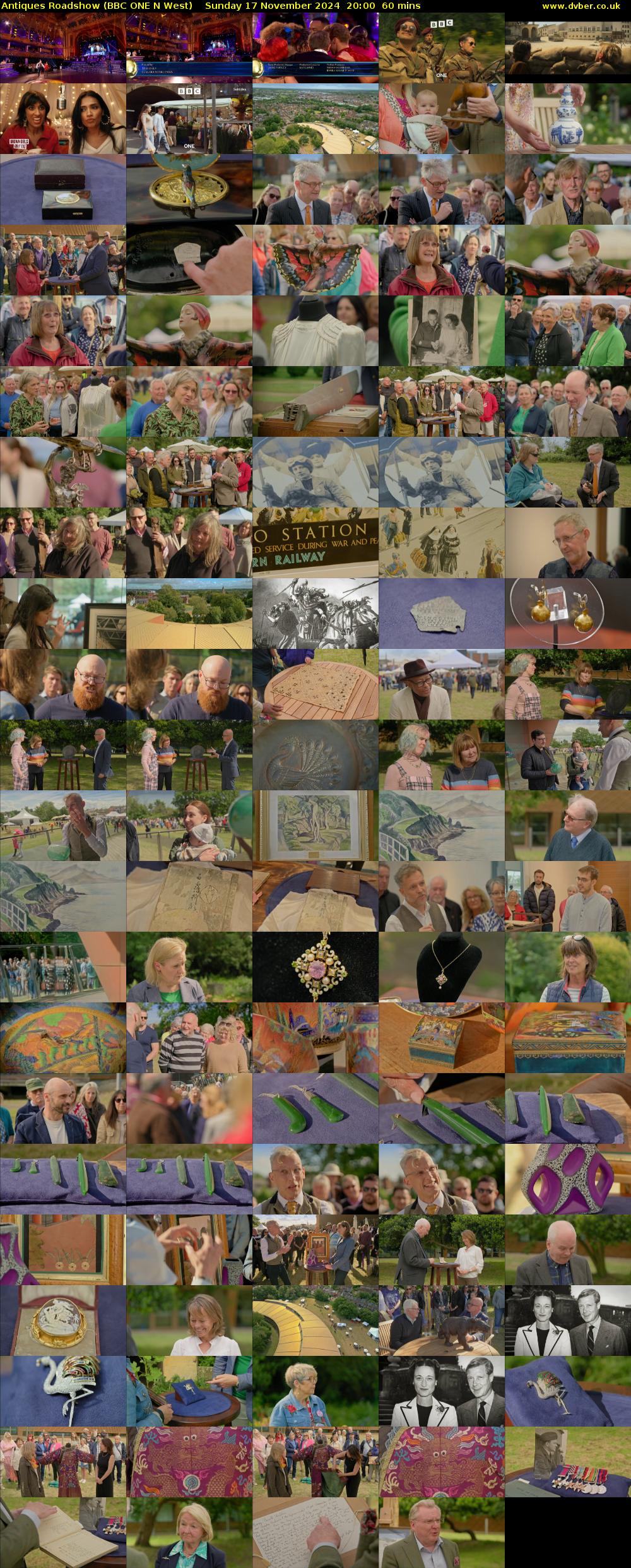Antiques Roadshow (BBC ONE N West) Sunday 17 November 2024 20:00 - 21:00