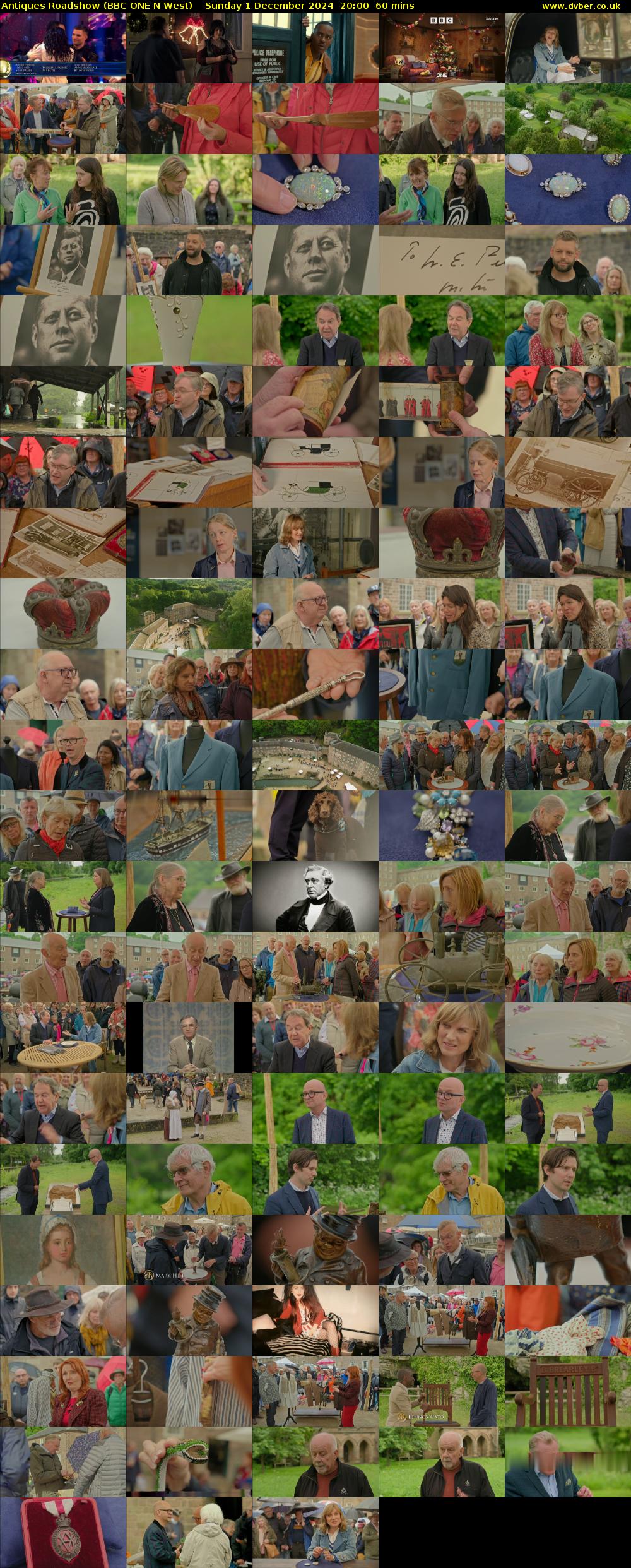 Antiques Roadshow (BBC ONE N West) Sunday 1 December 2024 20:00 - 21:00