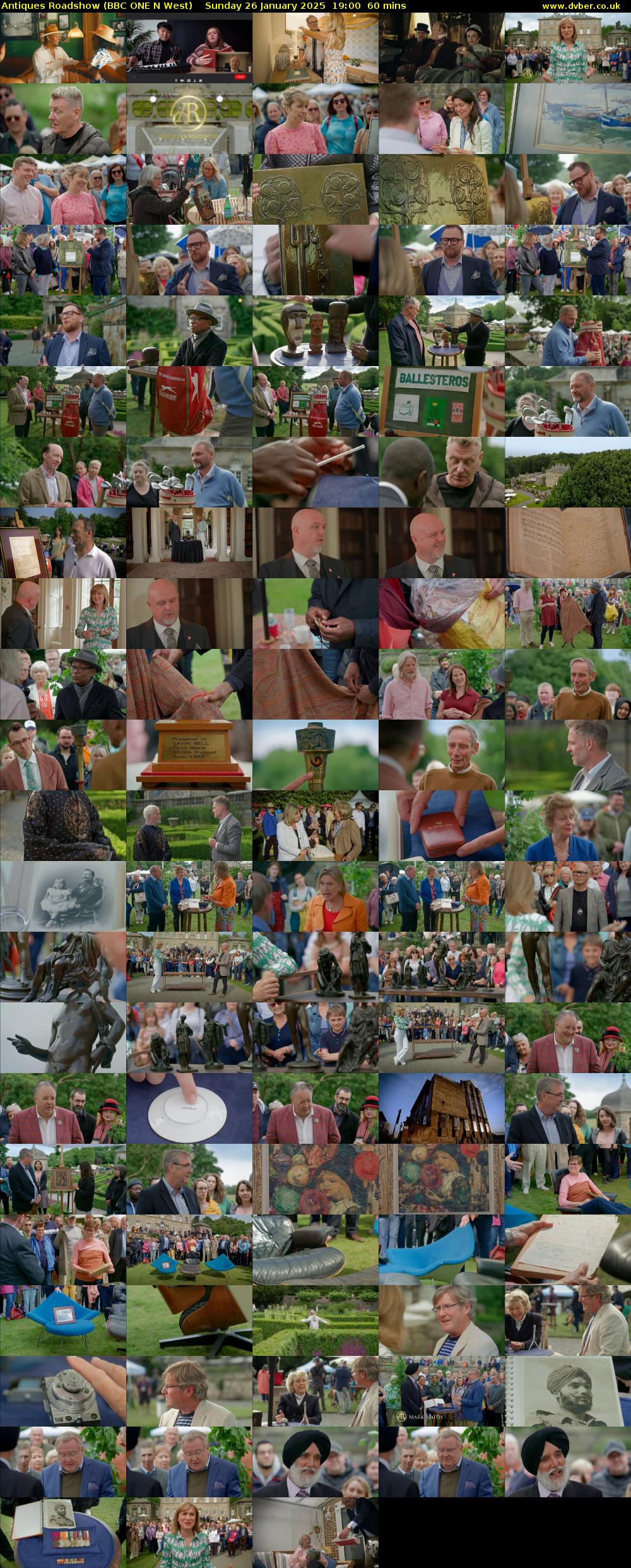 Antiques Roadshow (BBC ONE N West) Sunday 26 January 2025 19:00 - 20:00