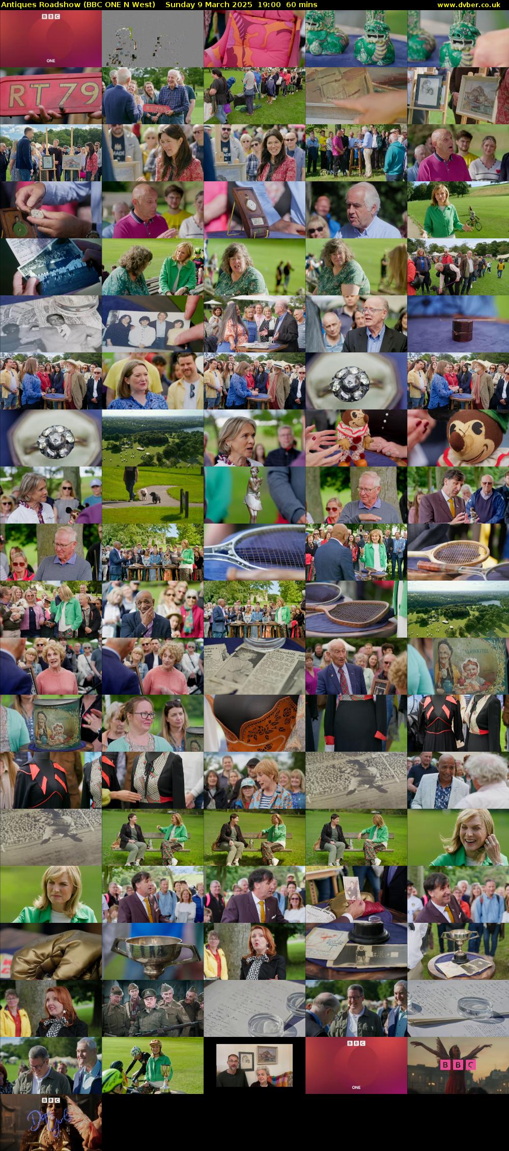 Antiques Roadshow (BBC ONE N West) Sunday 9 March 2025 19:00 - 20:00