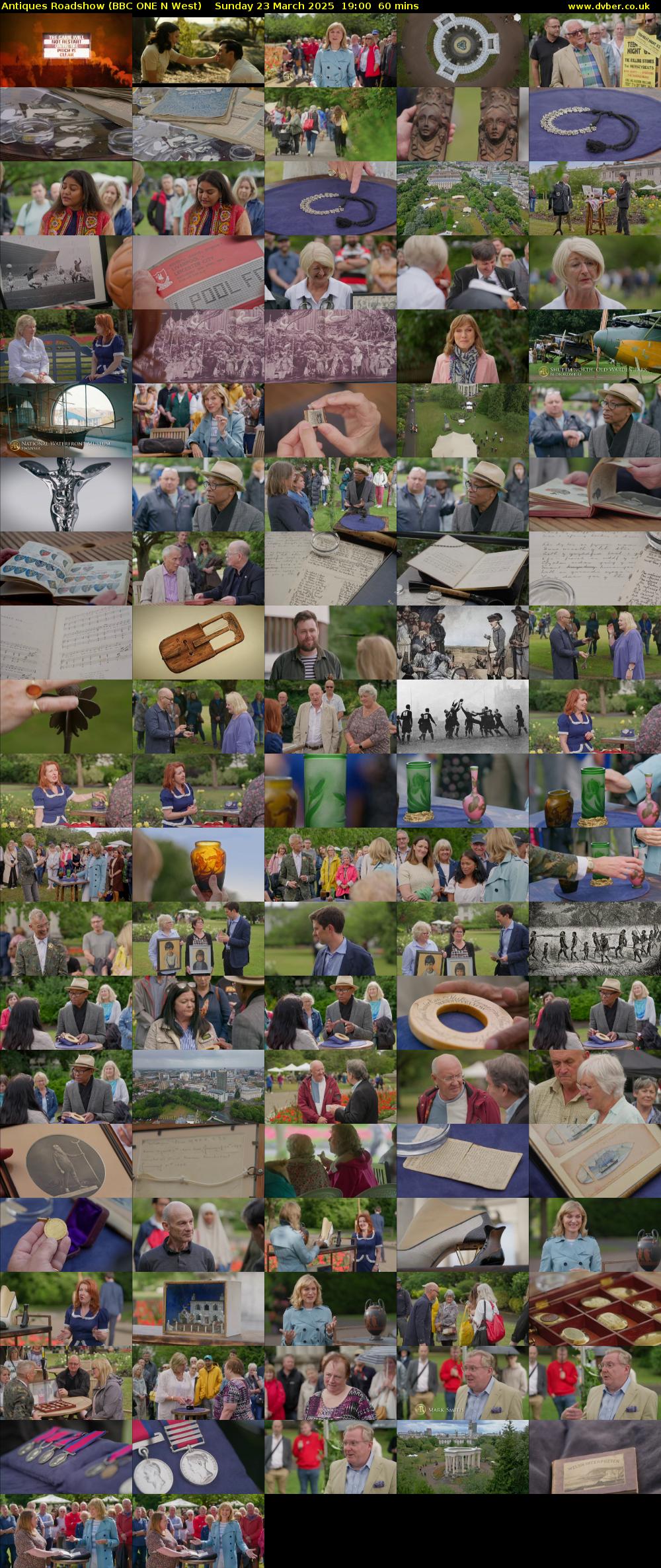 Antiques Roadshow (BBC ONE N West) Sunday 23 March 2025 19:00 - 20:00