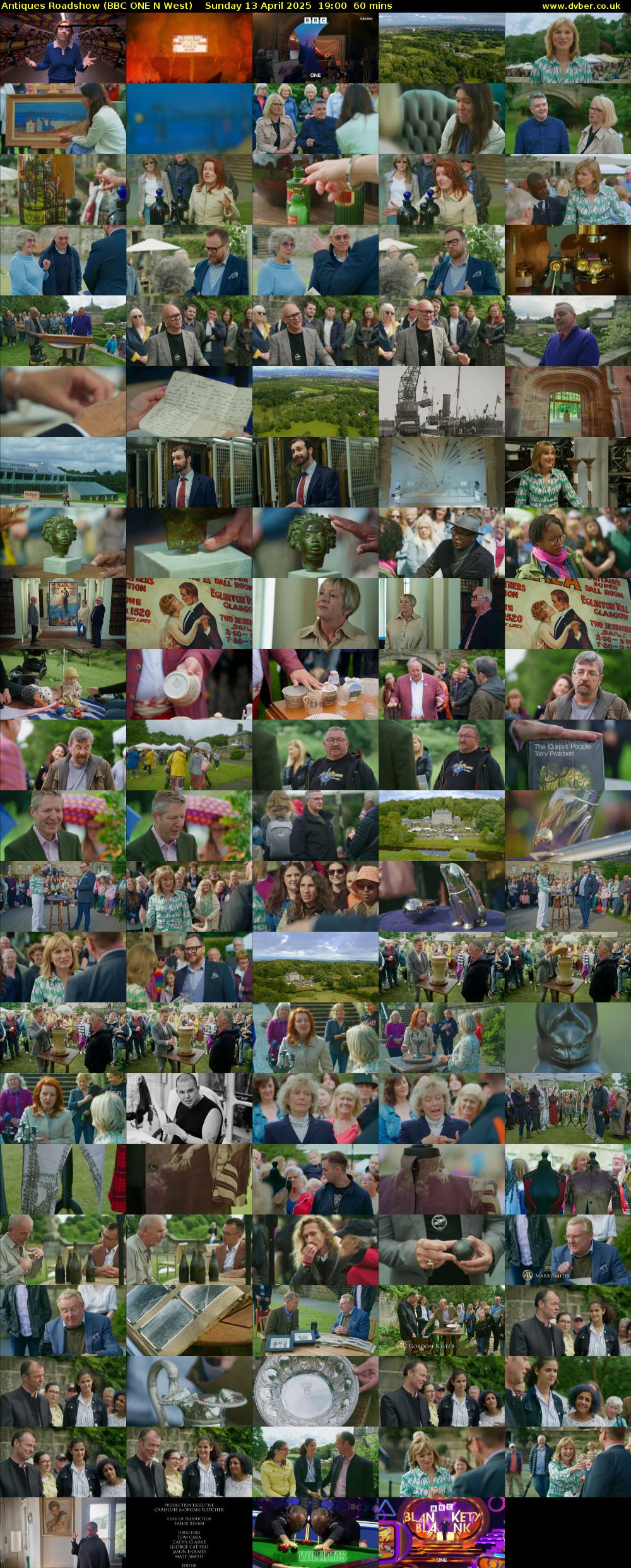 Antiques Roadshow (BBC ONE N West) Sunday 13 April 2025 19:00 - 20:00