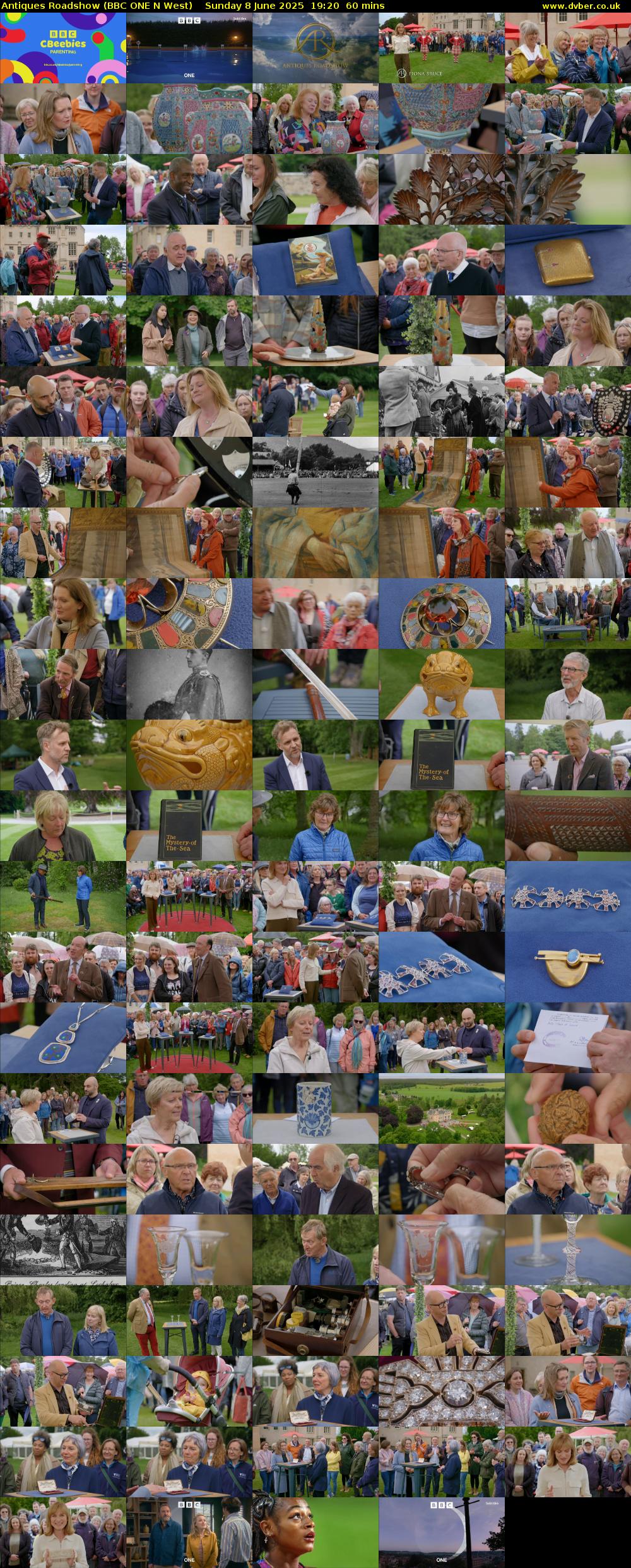 Antiques Roadshow (BBC ONE N West) Sunday 8 June 2025 19:20 - 20:20