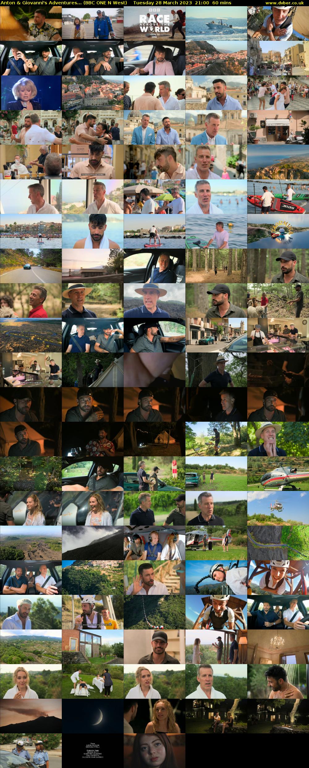 Anton & Giovanni's Adventures... (BBC ONE N West) Tuesday 28 March 2023 21:00 - 22:00