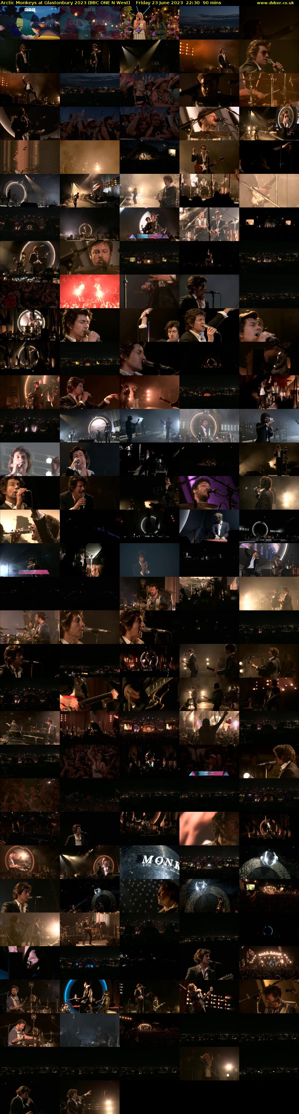 Arctic Monkeys at Glastonbury 2023 (BBC ONE N West) Friday 23 June 2023 22:30 - 00:00