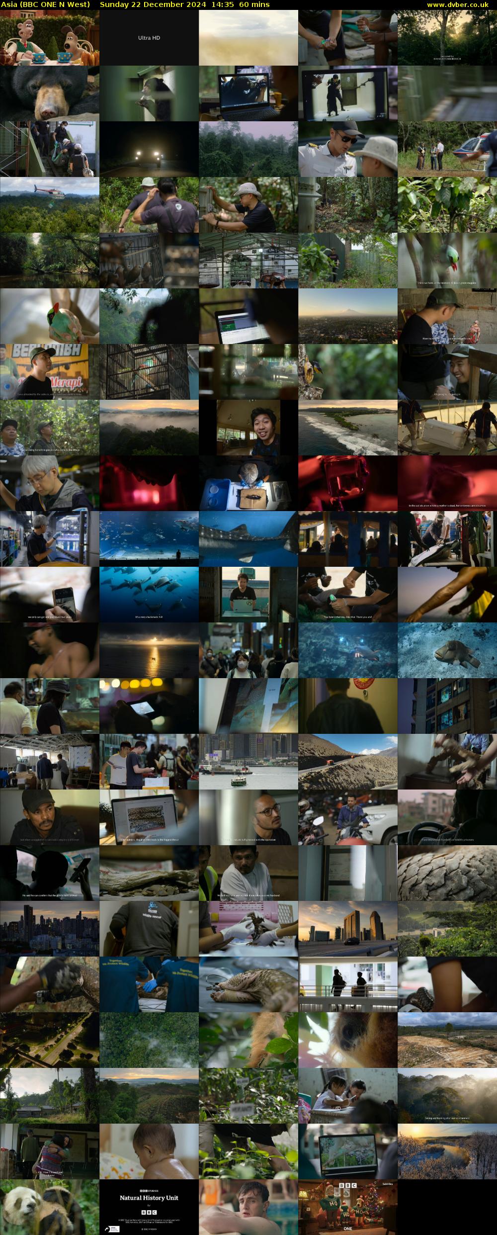 Asia (BBC ONE N West) Sunday 22 December 2024 14:35 - 15:35