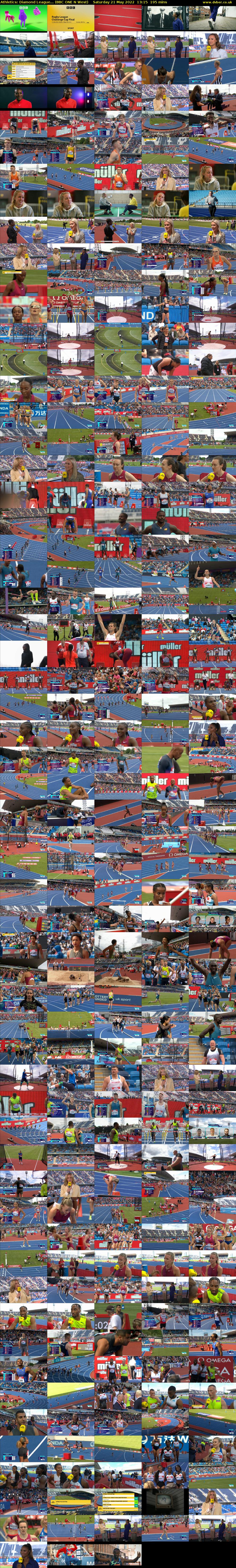 Athletics: Diamond League... (BBC ONE N West) Saturday 21 May 2022 13:15 - 16:30