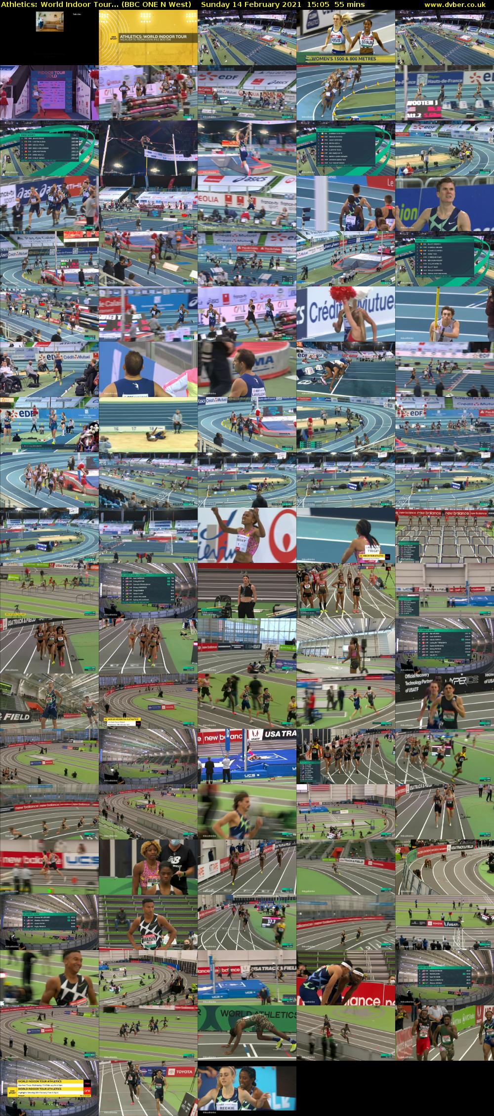 Athletics: World Indoor Tour... (BBC ONE N West) Sunday 14 February 2021 15:05 - 16:00