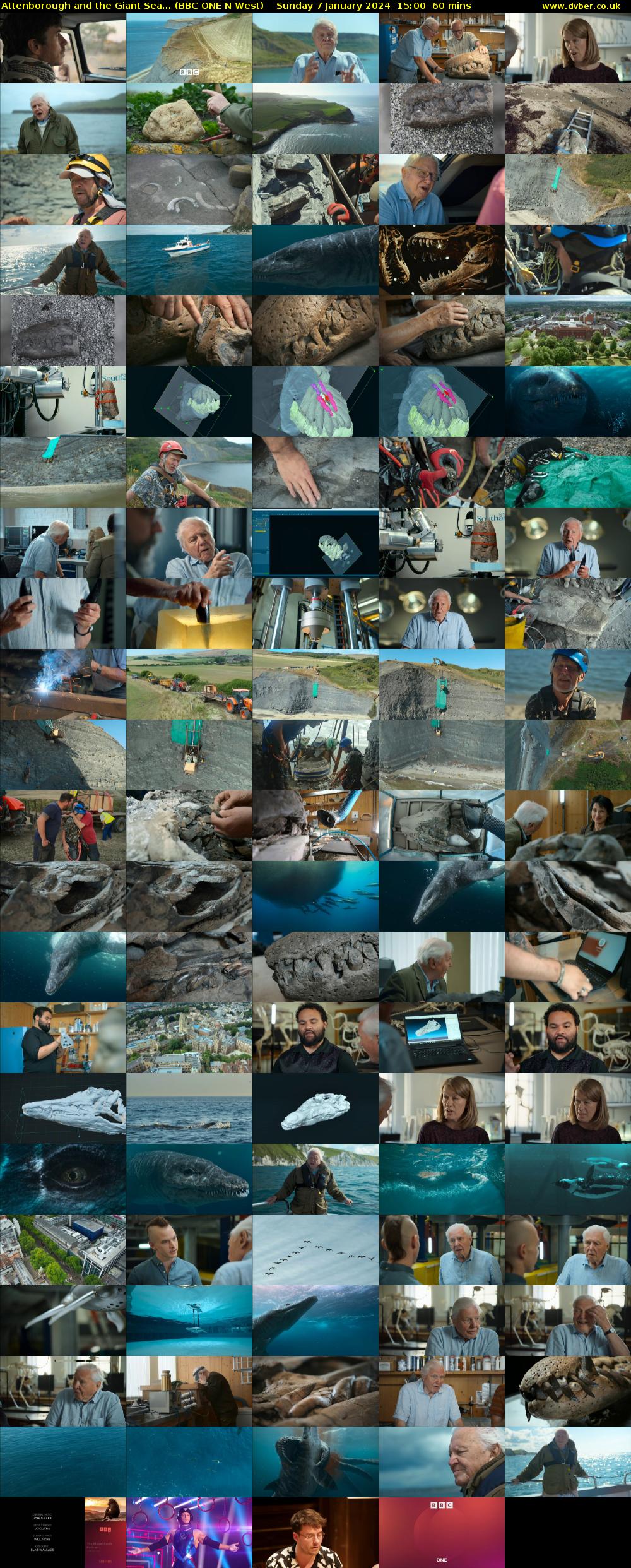 Attenborough and the Giant Sea... (BBC ONE N West) Sunday 7 January 2024 15:00 - 16:00
