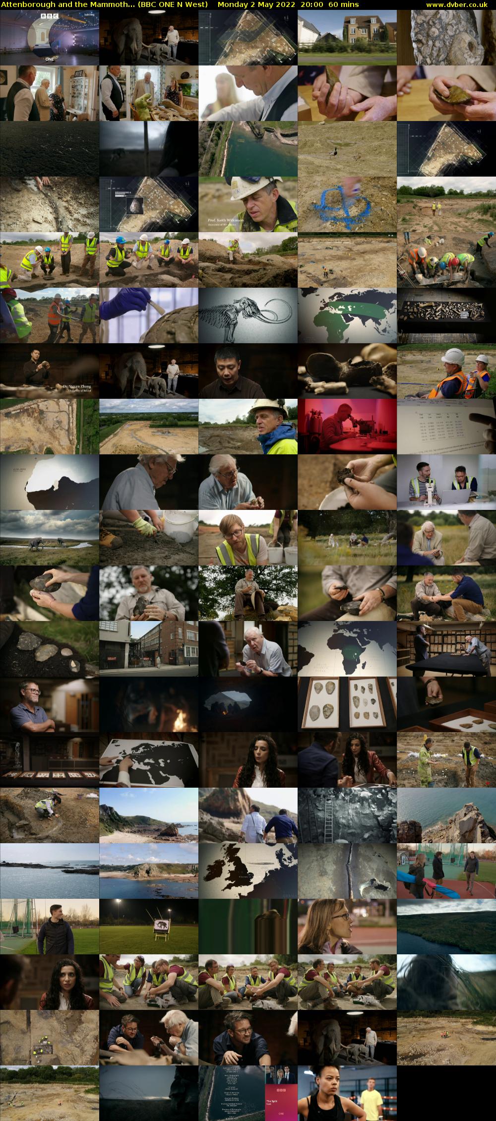 Attenborough and the Mammoth... (BBC ONE N West) Monday 2 May 2022 20:00 - 21:00