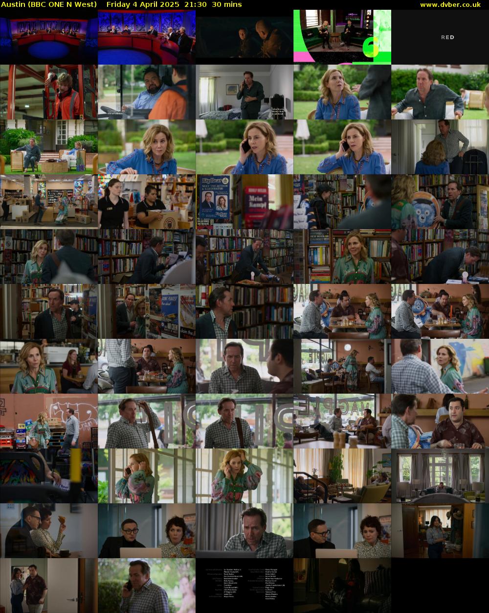Austin (BBC ONE N West) Friday 4 April 2025 21:30 - 22:00