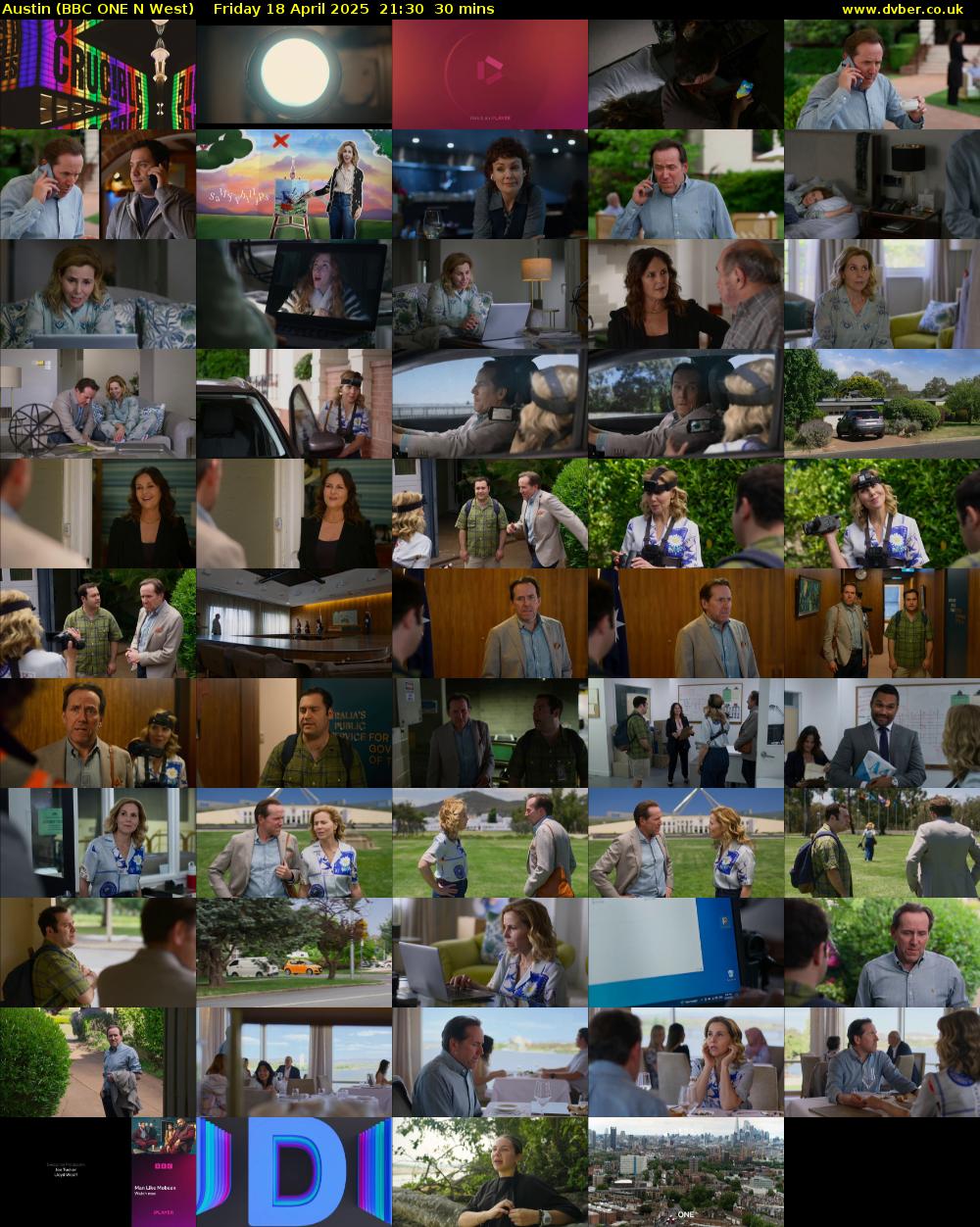 Austin (BBC ONE N West) Friday 18 April 2025 21:30 - 22:00