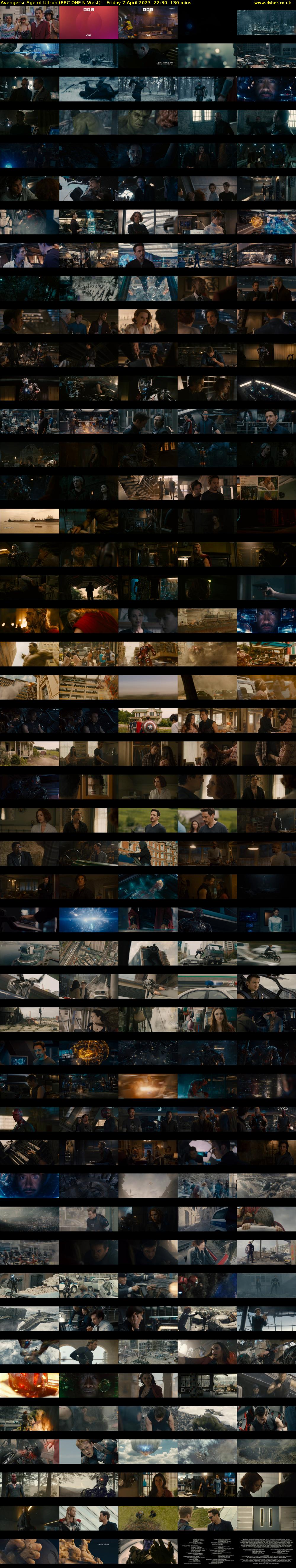 Avengers: Age of Ultron (BBC ONE N West) Friday 7 April 2023 22:30 - 00:40