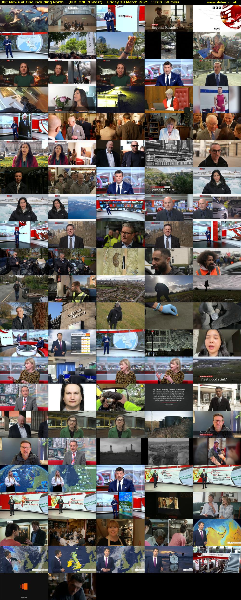 BBC News at One including North... (BBC ONE N West) Friday 28 March 2025 13:00 - 14:00