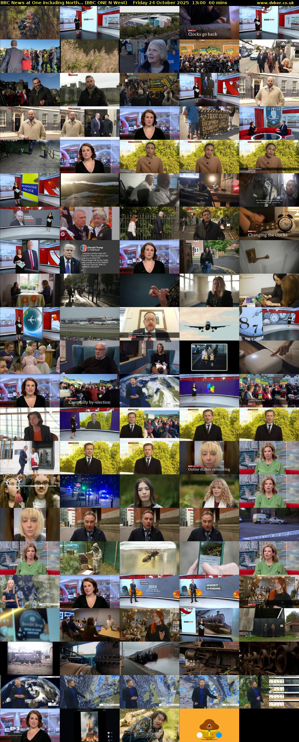 BBC News at One including North... (BBC ONE N West) Friday 24 October 2025 13:00 - 14:00