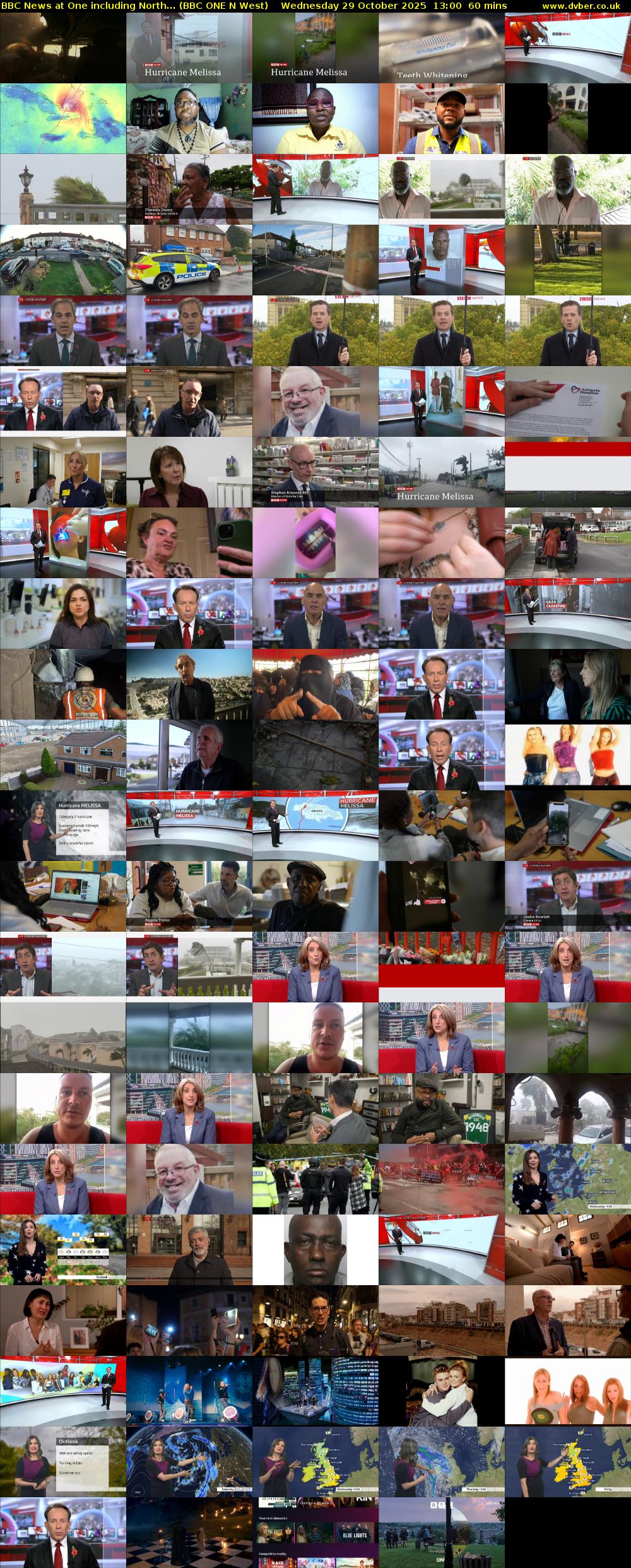 BBC News at One including North... (BBC ONE N West) Wednesday 29 October 2025 13:00 - 14:00