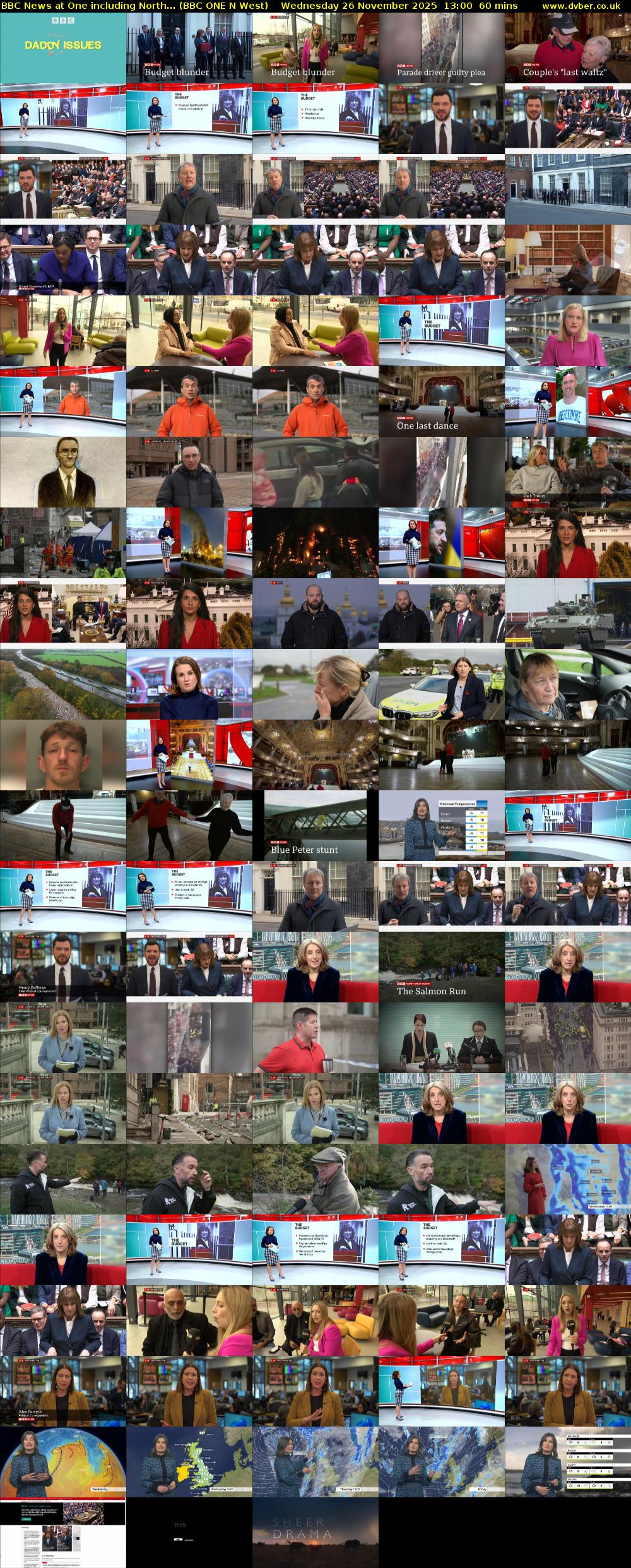 BBC News at One including North... (BBC ONE N West) Wednesday 26 November 2025 13:00 - 14:00