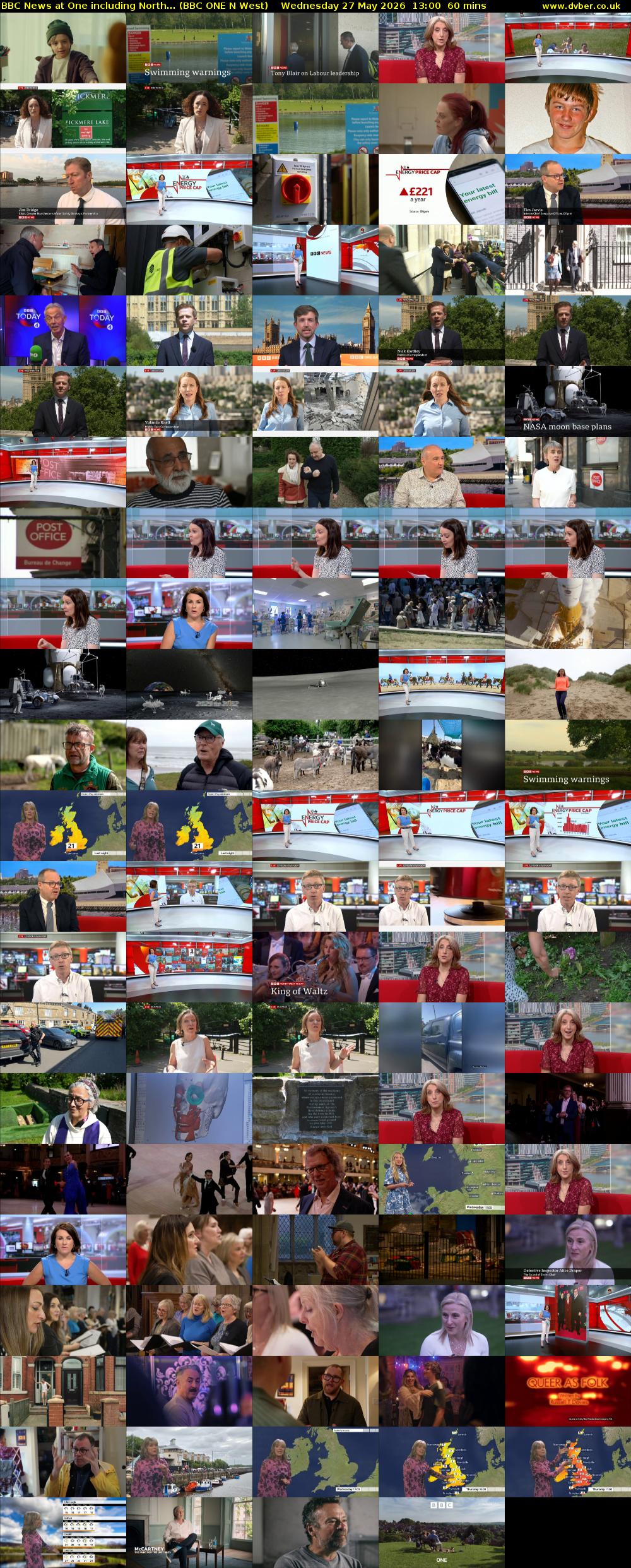 BBC News at One including North... (BBC ONE N West) Wednesday 27 May 2026 13:00 - 14:00