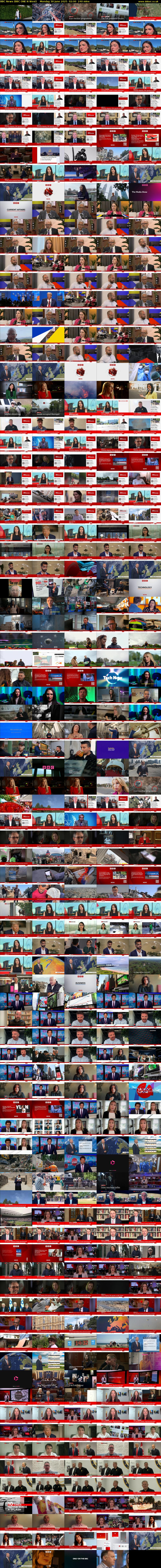 BBC News (BBC ONE N West) Monday 30 June 2025 02:00 - 06:00