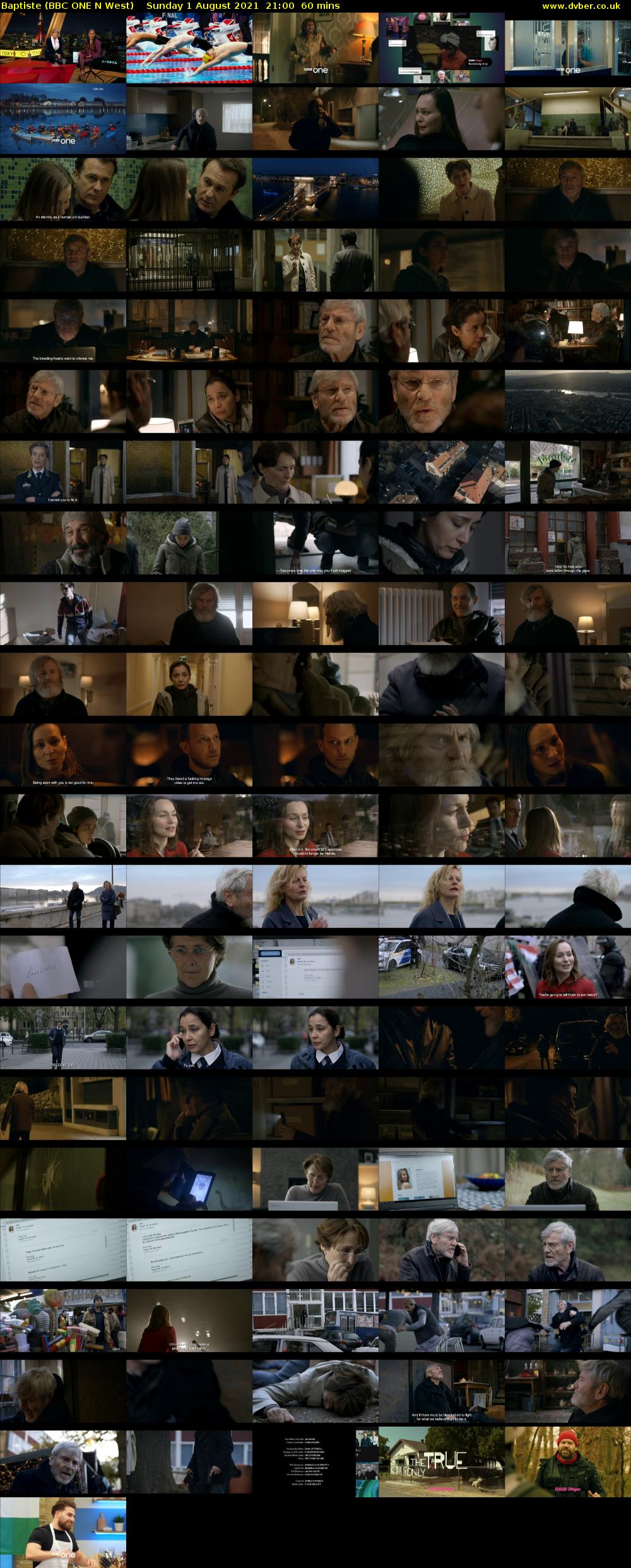 Baptiste (BBC ONE N West) Sunday 1 August 2021 21:00 - 22:00